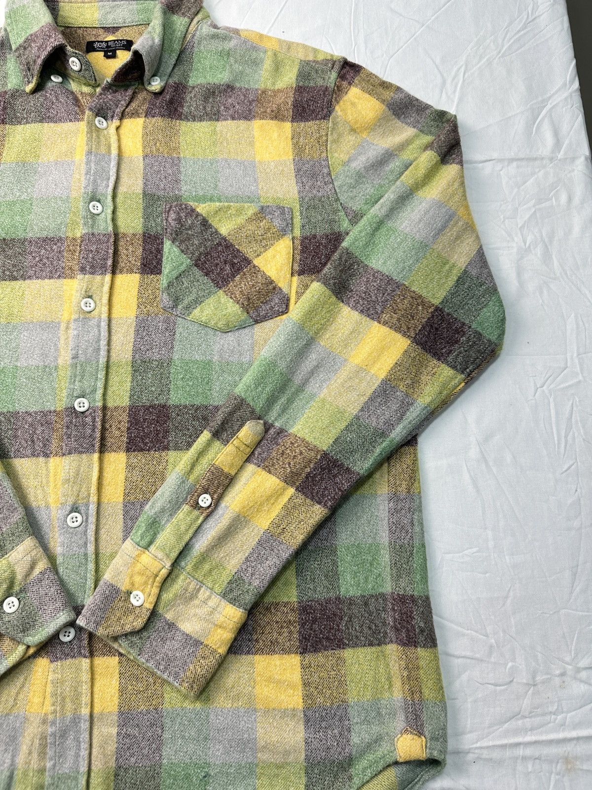 Beams Plus Beams Heart Flannel long sleeve shirt Size US M / EU 48-50 / 2 - 7 Thumbnail