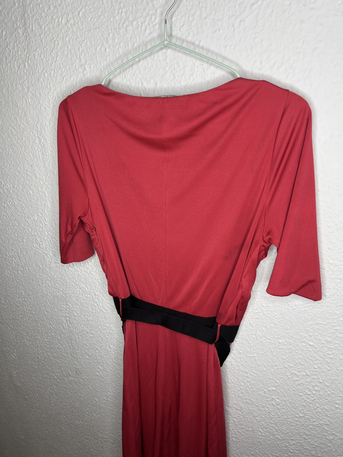 Gucci Pink Mini Dress Belted Pleated Made In Italy