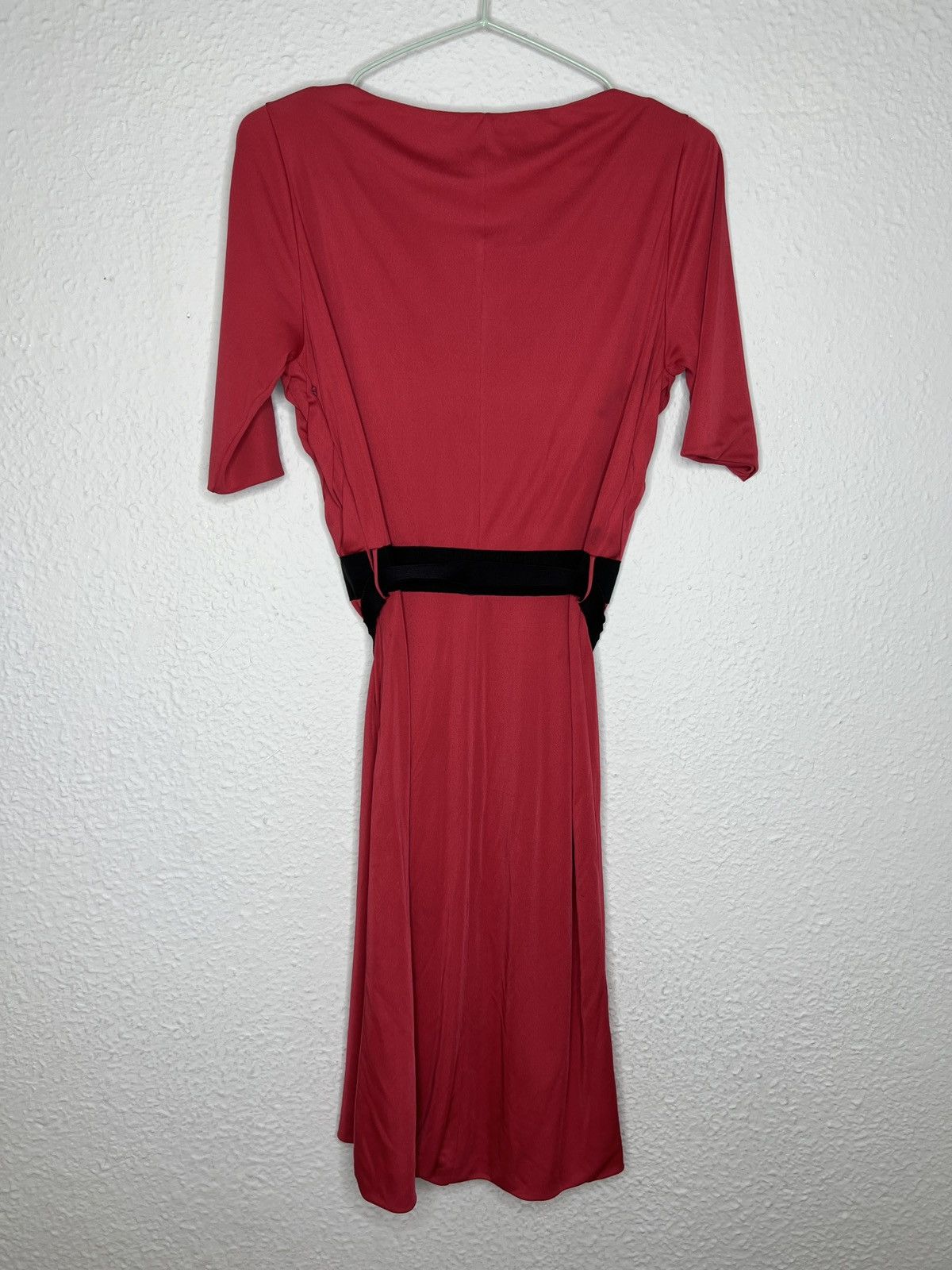 Gucci Pink Mini Dress Belted Pleated Made In Italy