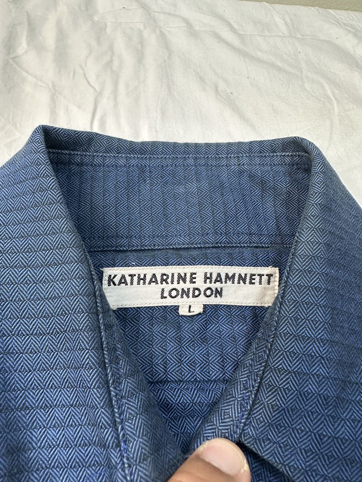 Katharine Hamnett London Katharine Hamnett London long sleeve shirt Size US L / EU 52-54 / 3 - 10 Thumbnail