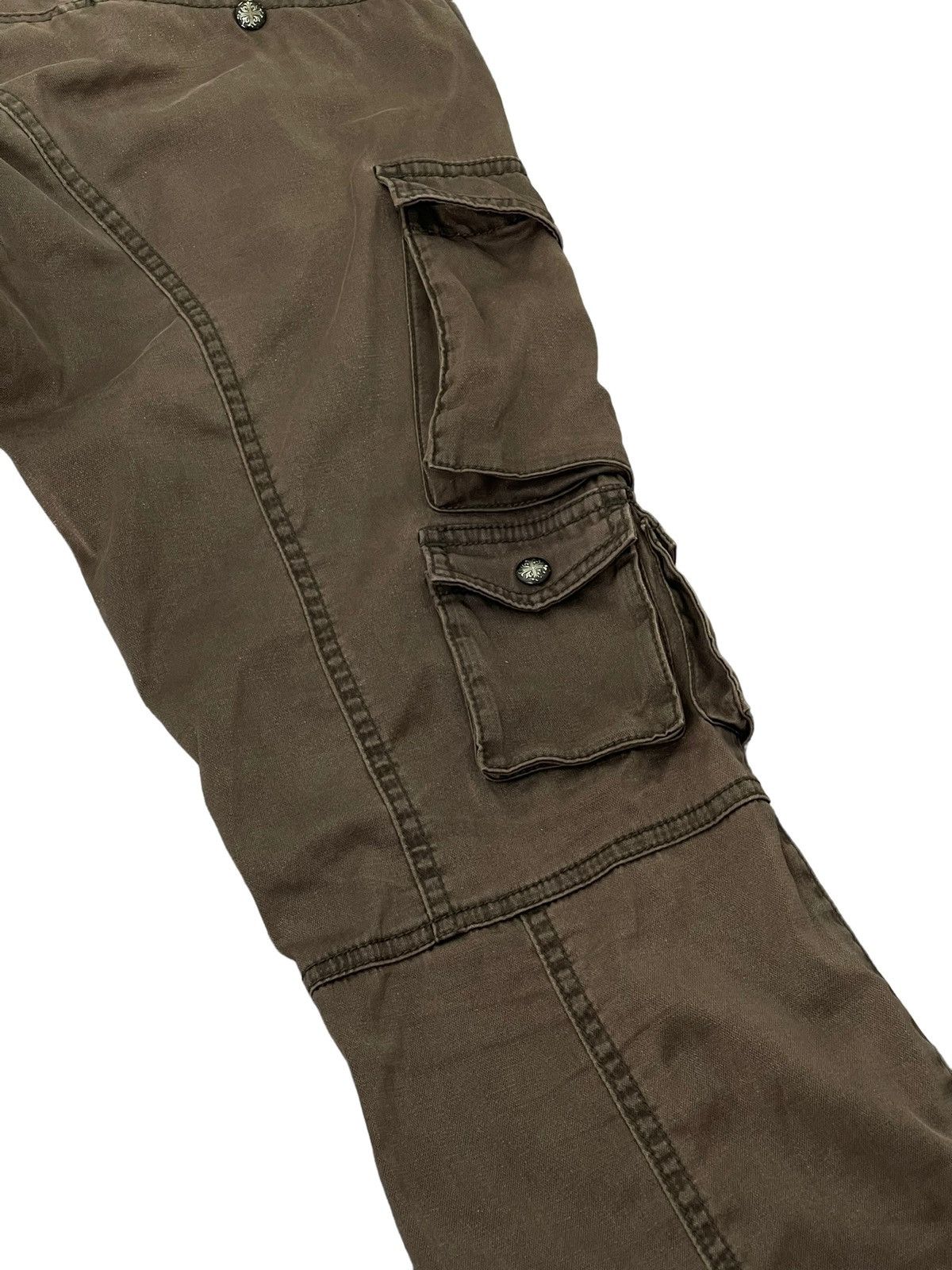 Tornado Mart Multipockets Tactical Nicole Cargo Pant Regular 5🟦5 Size US 33 - 7 Thumbnail