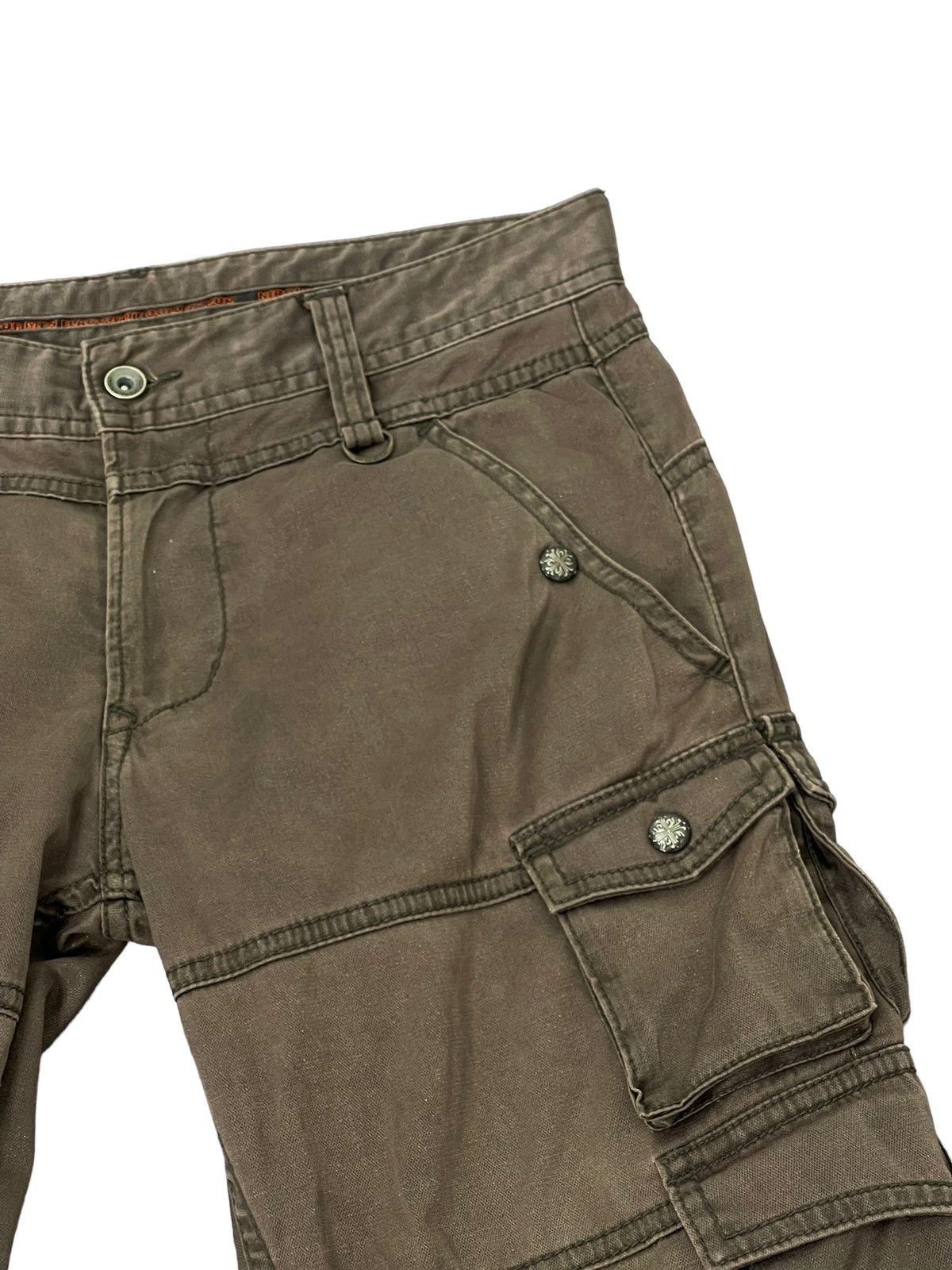 Tornado Mart Multipockets Tactical Nicole Cargo Pant Regular 5🟦5 Size US 33 - 17 Thumbnail