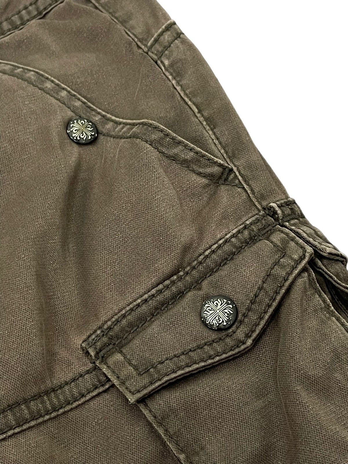 Tornado Mart Multipockets Tactical Nicole Cargo Pant Regular 5🟦5 Size US 33 - 19 Thumbnail