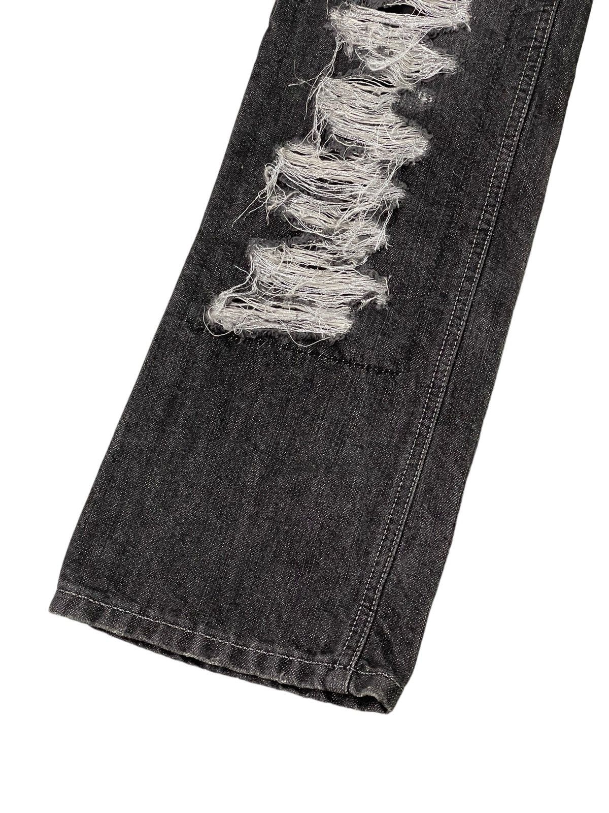 Japanese Brand Flare Jeans Slim Lagust Distress Denim Boot Cut 5🟦6 Size US 30 / EU 46 - 5 Thumbnail