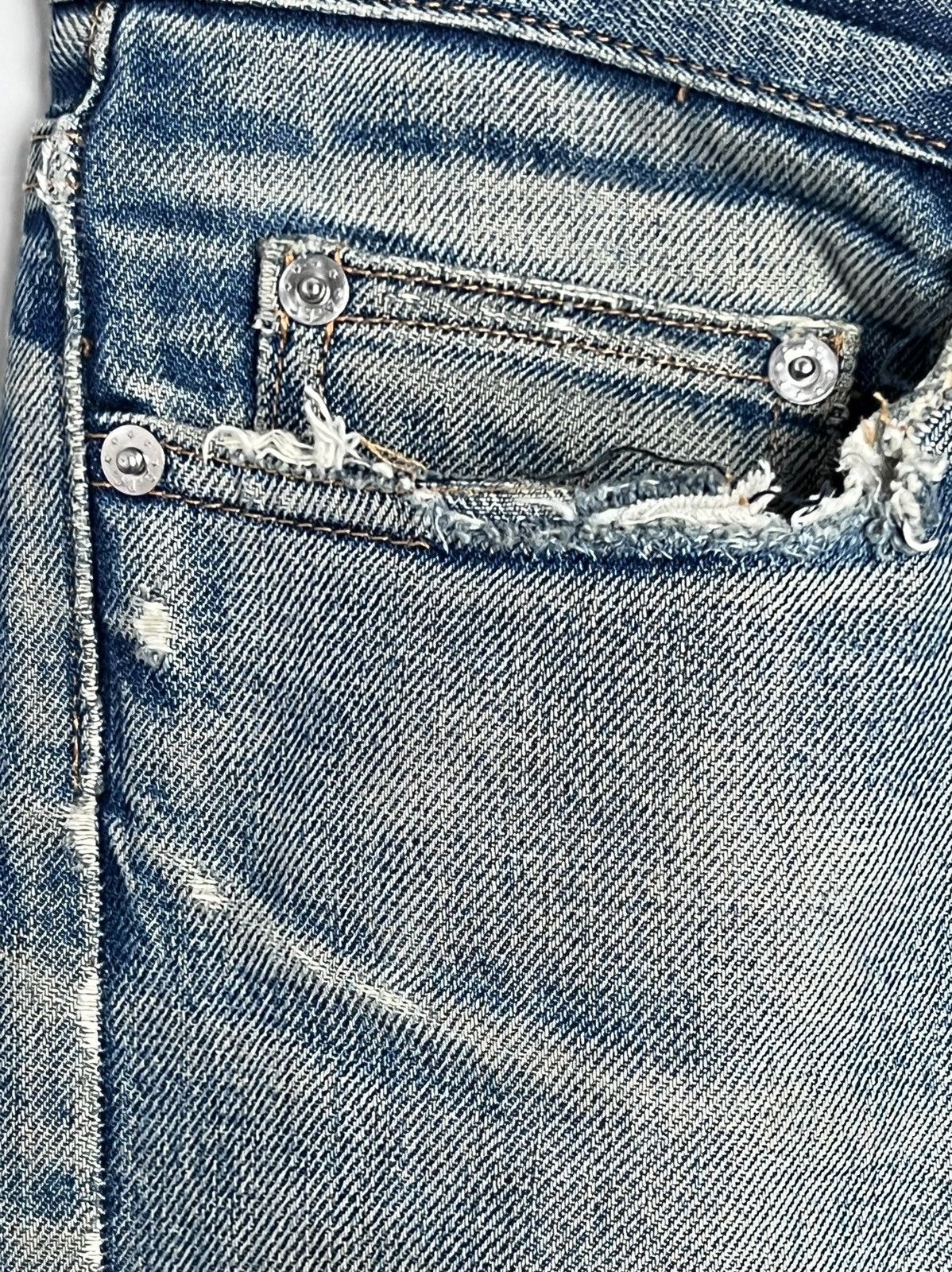 A.P.C. Distressed Butler Denim Jeans Size US 31 - 9 Thumbnail