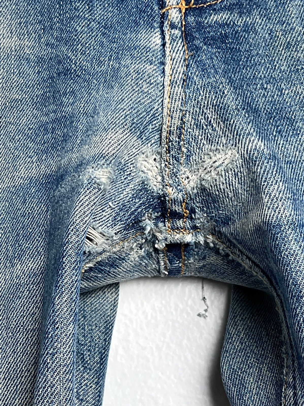 A.P.C. Distressed Butler Denim Jeans Size US 31 - 5 Thumbnail