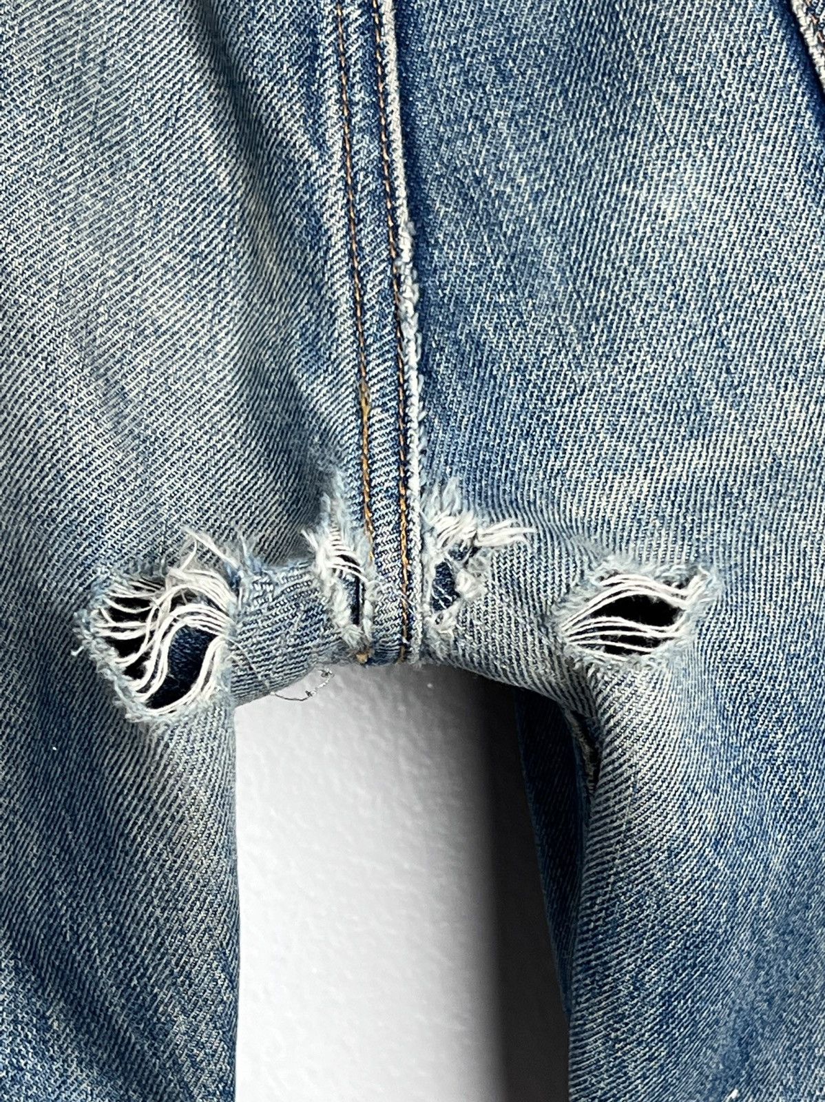 A.P.C. Distressed Butler Denim Jeans Size US 31 - 11 Thumbnail