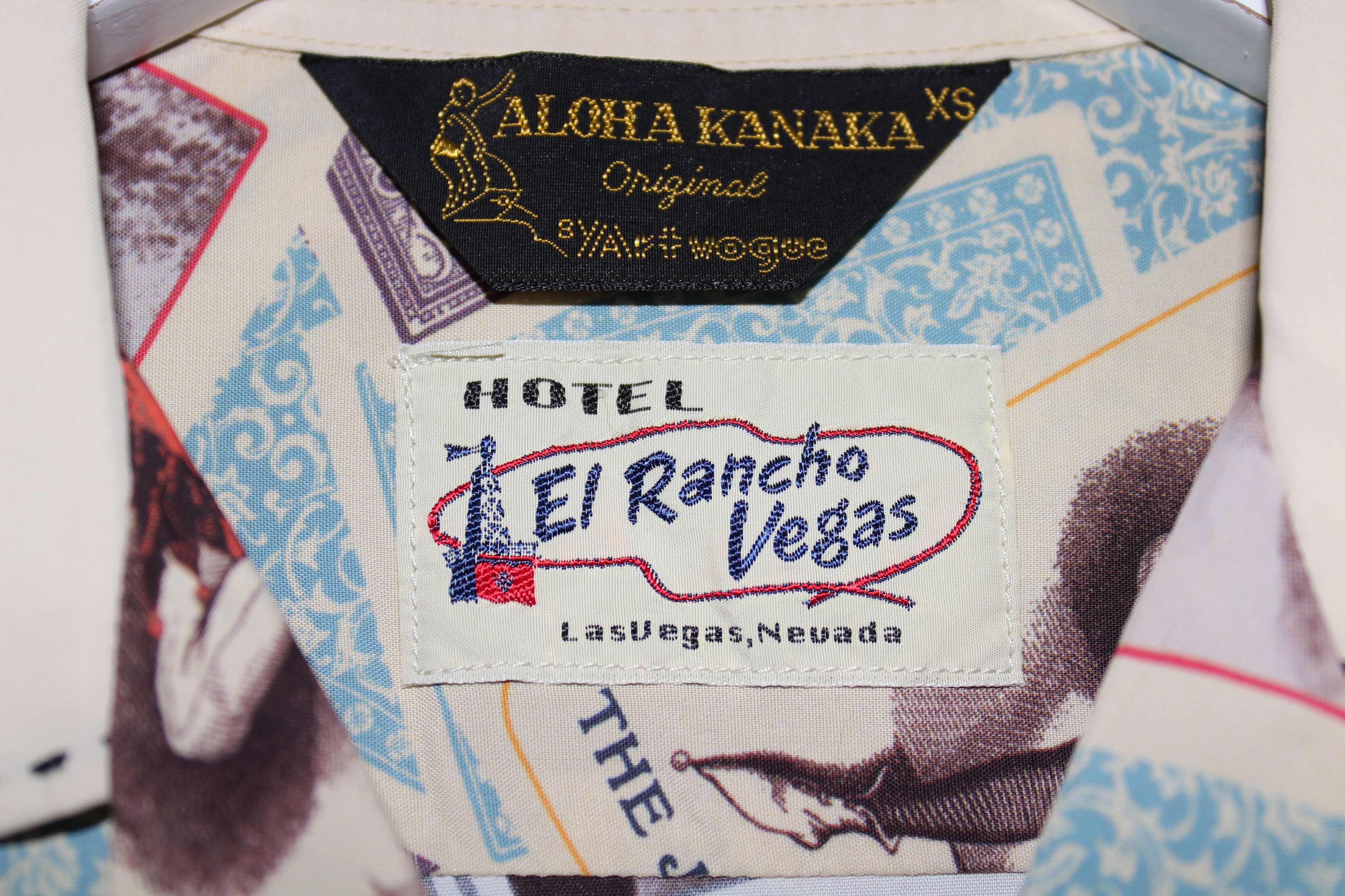 Sun Surf El Rancho Vegas Poker Printed Rayon Camp Collar Shirt Size XS / US 0-2 / IT 36-38 - 3 Thumbnail