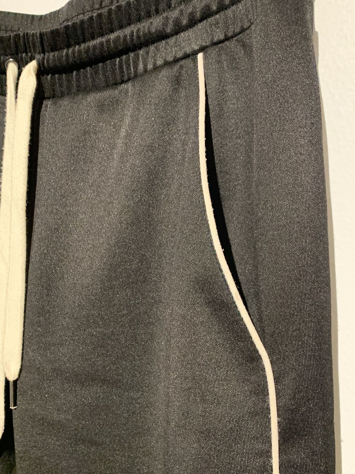 You As Lukas Piped Cotton-Blend Jersey Drawstring Trousers Size US 31 - 6 Thumbnail