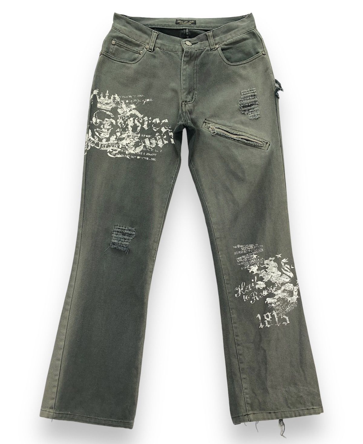 Mon Ma Mes by Shimamura Destroyed Jeans