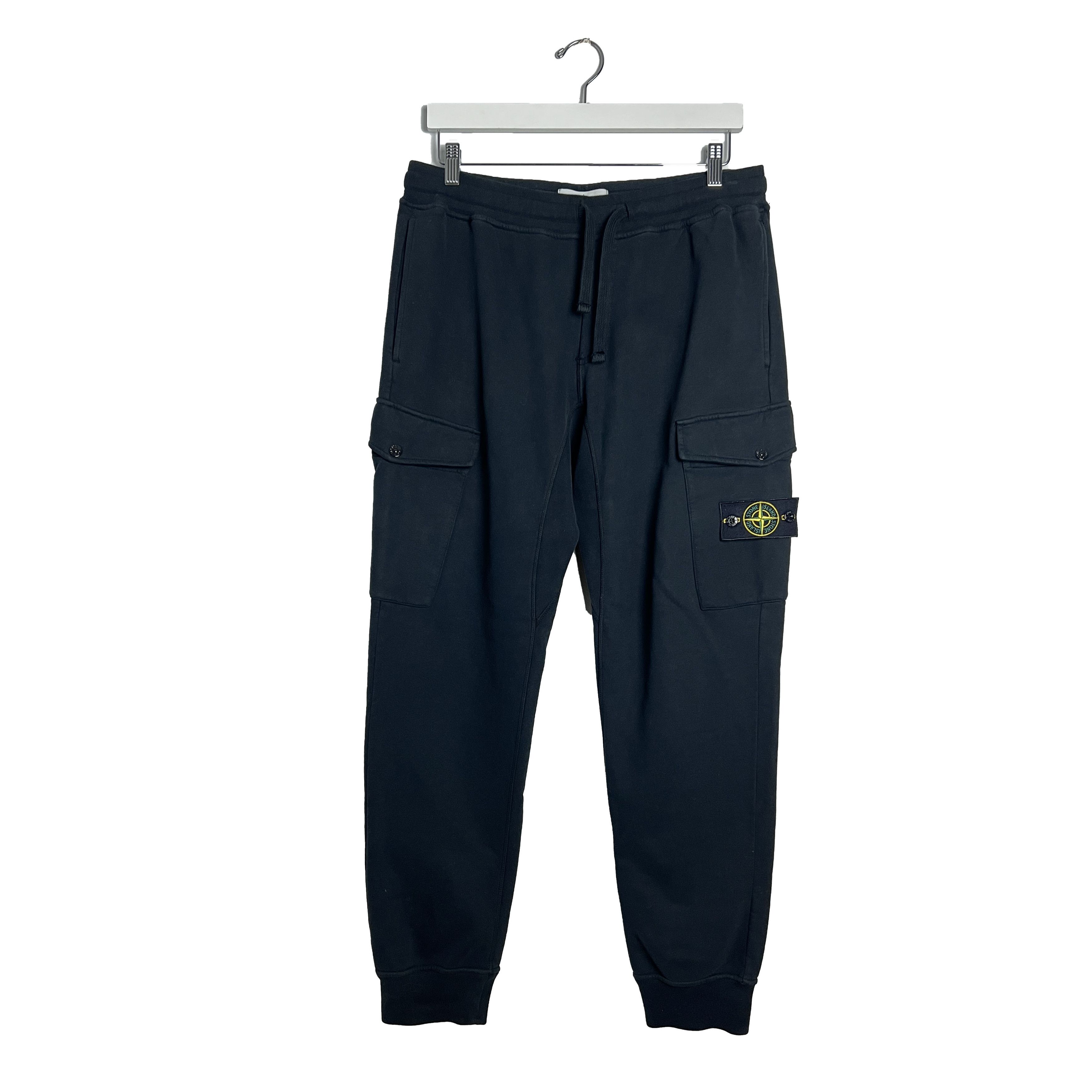 Stone Island Slim-Fit Cotton-Jersey Cargo Sweatpants Size US 34 / EU 50 - 1 Thumbnail