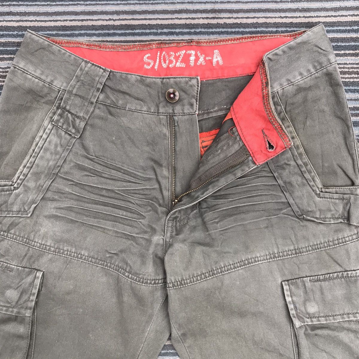 Japanese Brand Vintage Japanes Brand Tactical Trousers Cargo Pants Size US 30 / EU 46 - 8 Thumbnail
