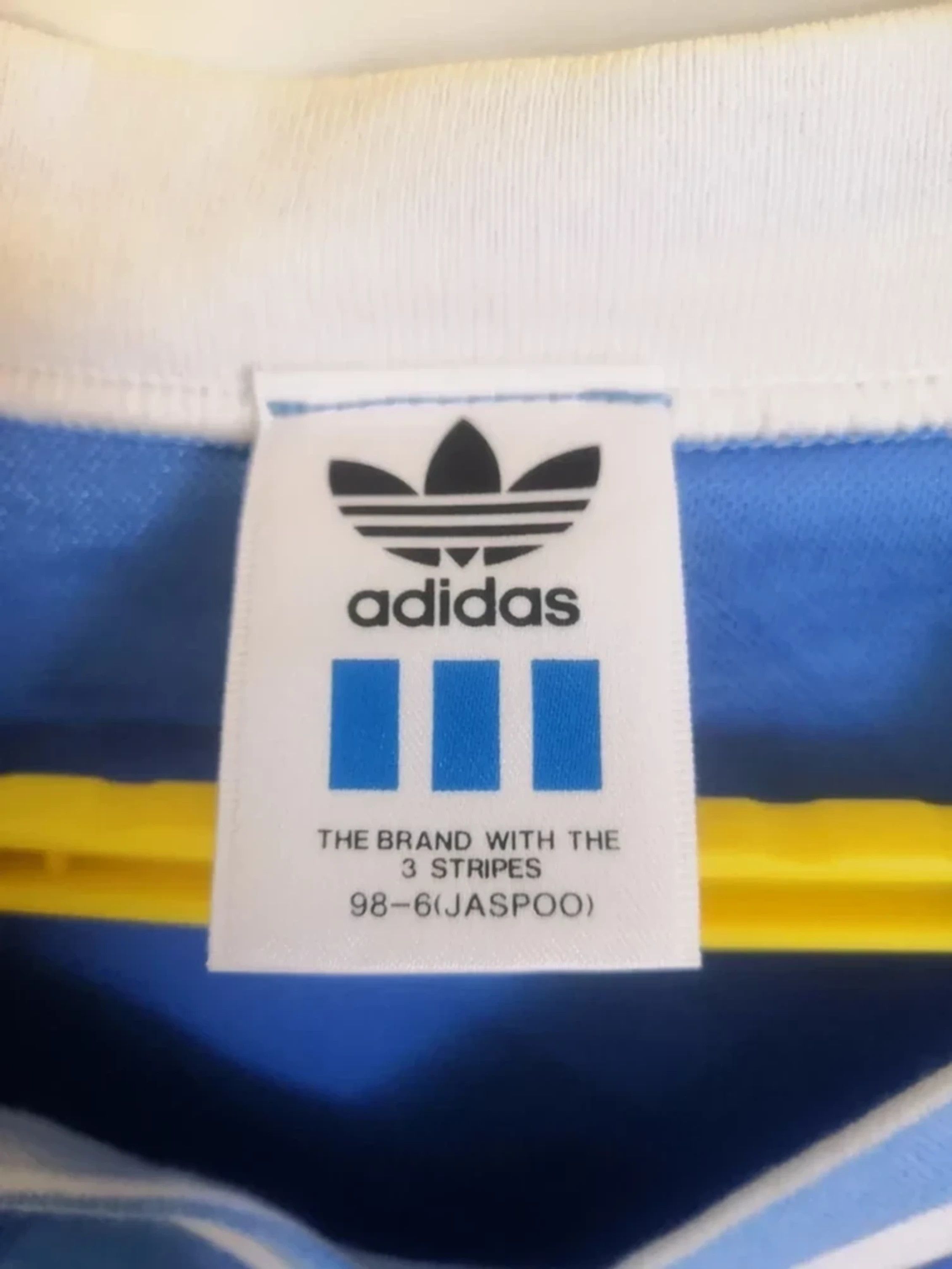 Adidas Vintage Adidas Jersey Long Sleeve Argentina Diego Maradona Size US M / EU 48-50 / 2 - 2 Thumbnail