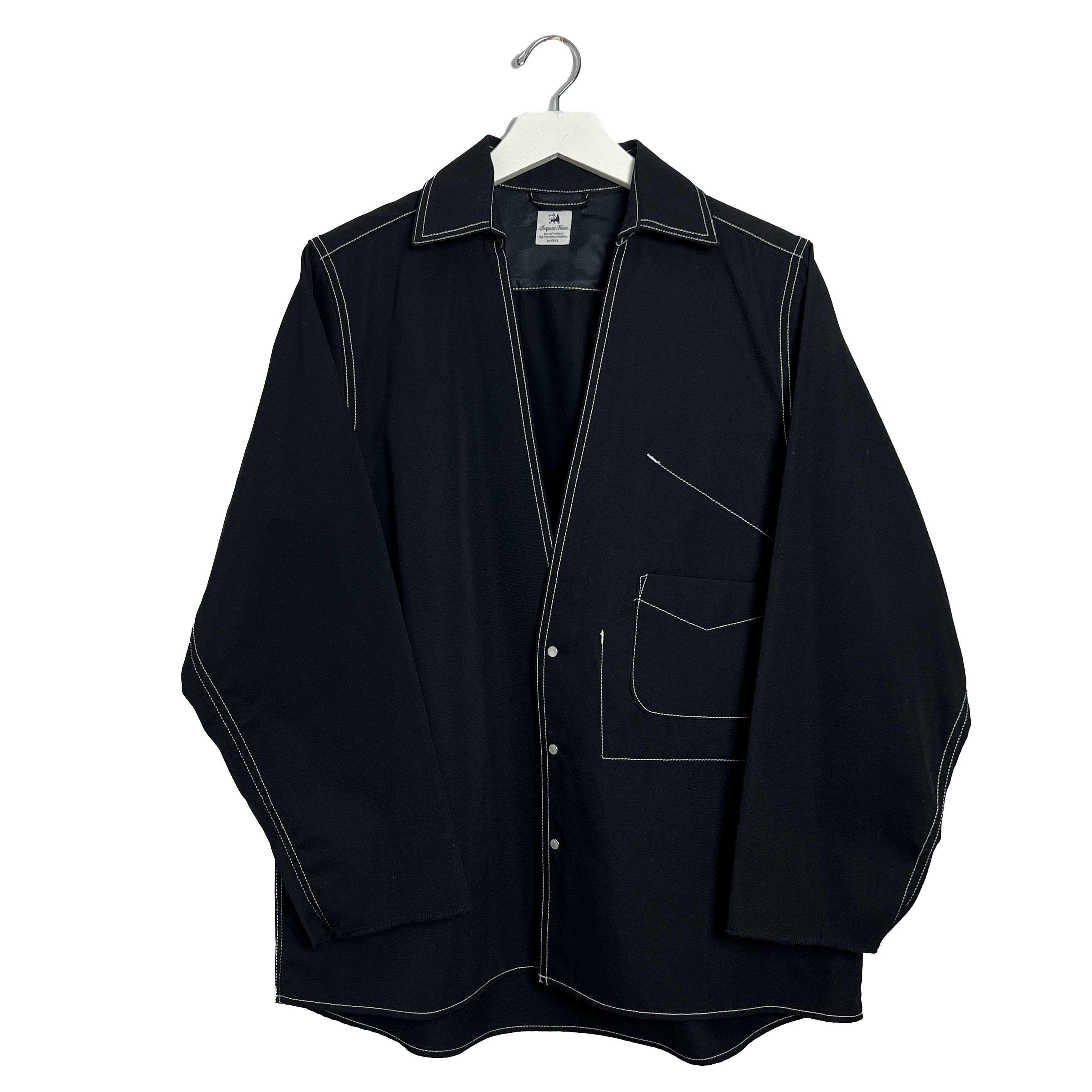 Sasquatchfabrix Contrast-stitched Wool-canvas Overshirt Size US M / EU 48-50 / 2 - 1 Thumbnail