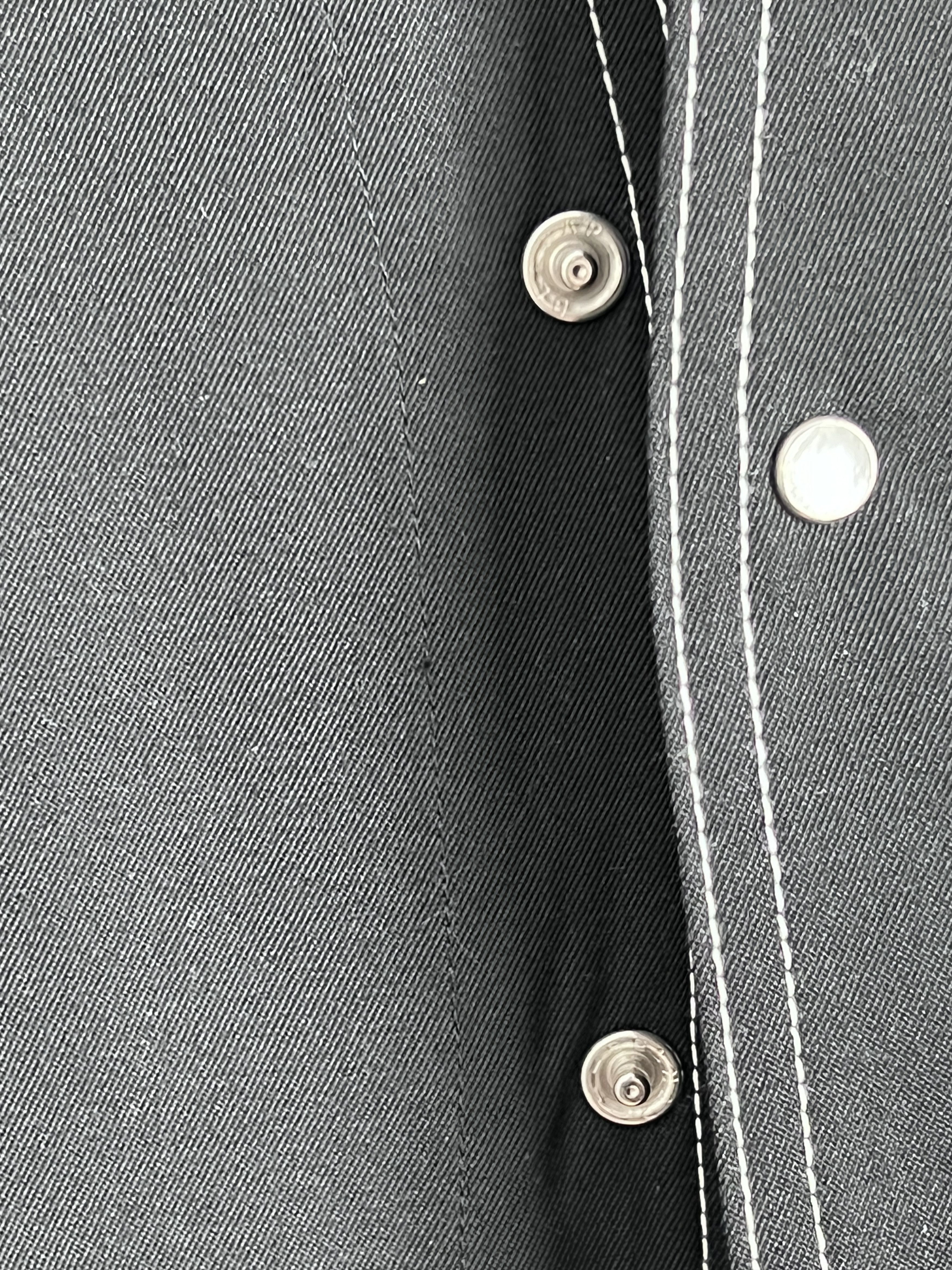 Sasquatchfabrix Contrast-stitched Wool-canvas Overshirt Size US M / EU 48-50 / 2 - 7 Thumbnail