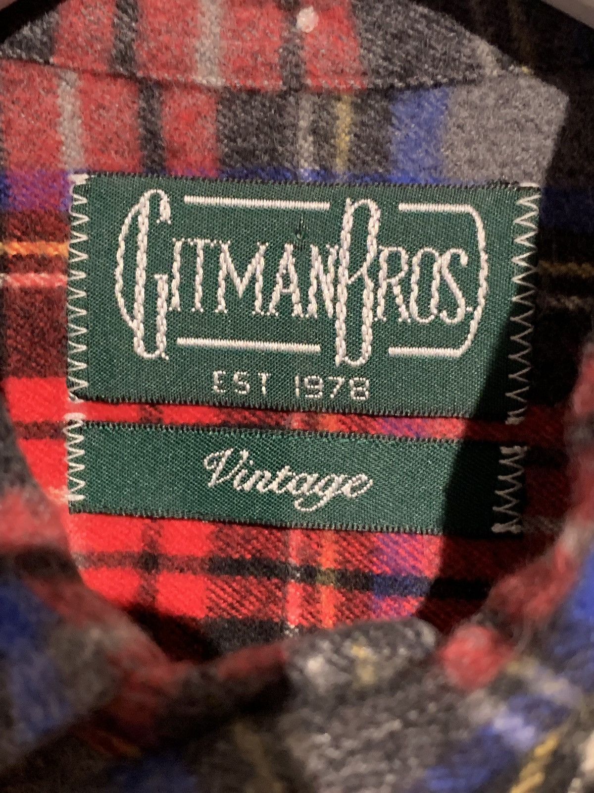 Gitman Bros. Vintage Button-Down Collar Plaid Brushed Cotton-Flannel Shirt Size US S / EU 44-46 / 1 - 4 Thumbnail