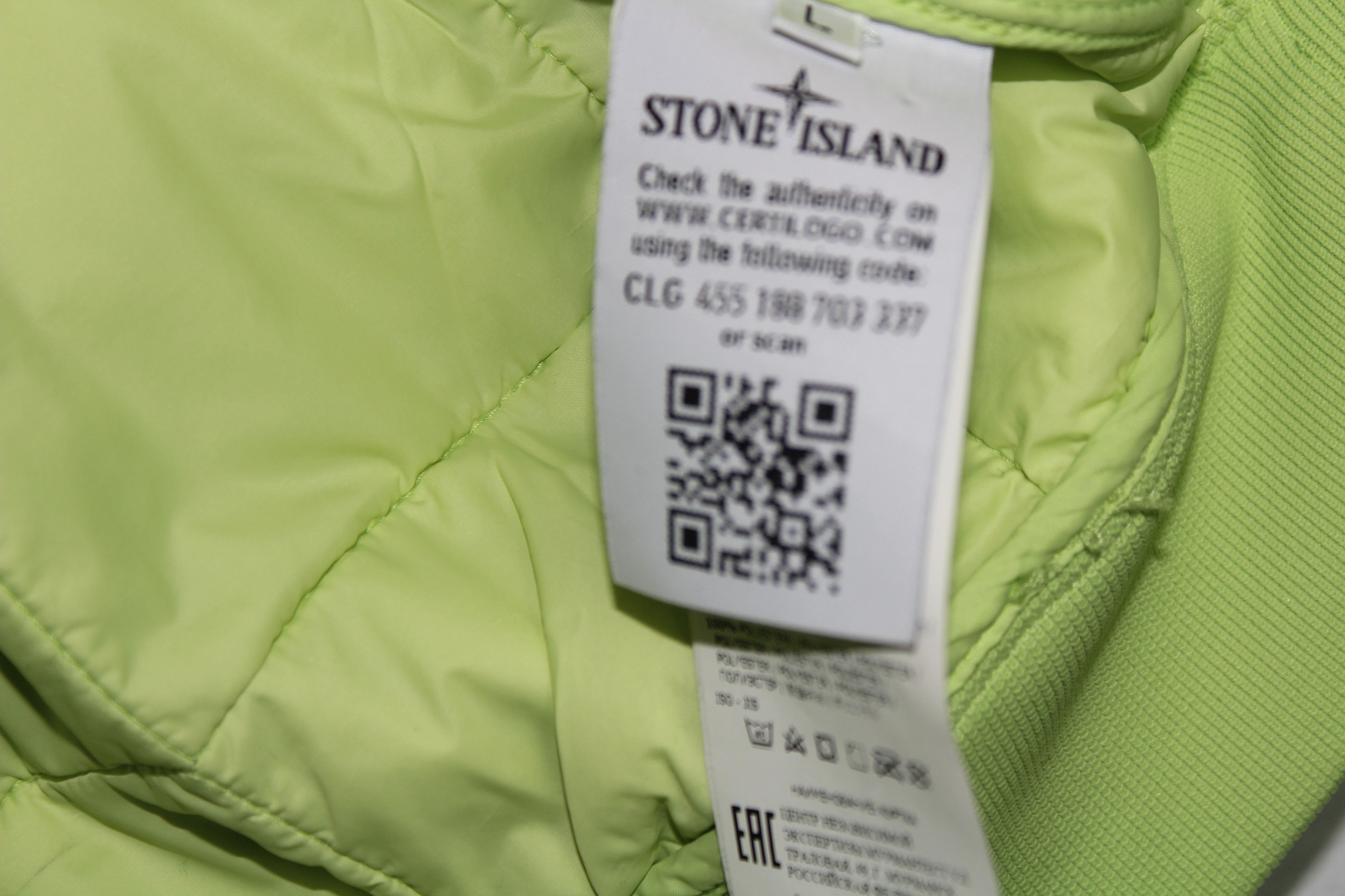 Stone Island Naslan Light Primaloft®-TC Hooded Jacket Size US L / EU 52-54 / 3 - 8 Thumbnail