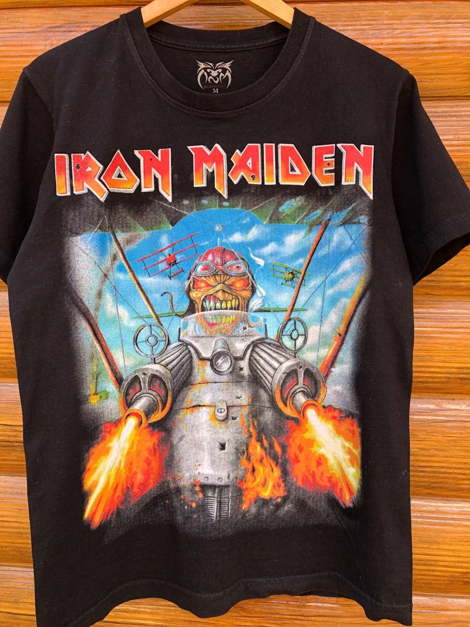 Band Tees Iron Maden vintage rock band tee Size US M / EU 48-50 / 2 - 2 Thumbnail