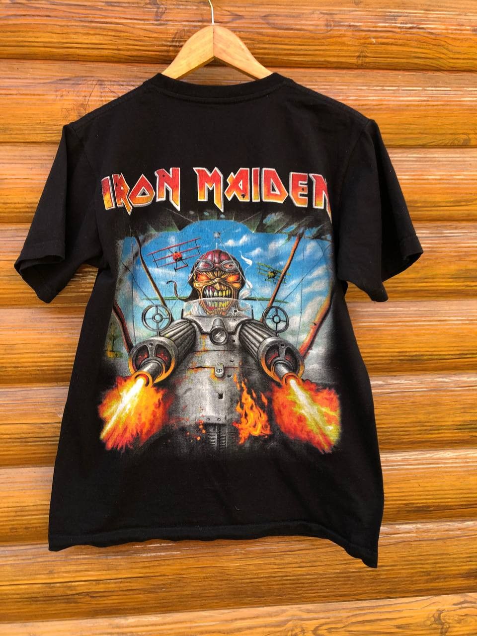 Band Tees Iron Maden vintage rock band tee Size US M / EU 48-50 / 2 - 3 Thumbnail