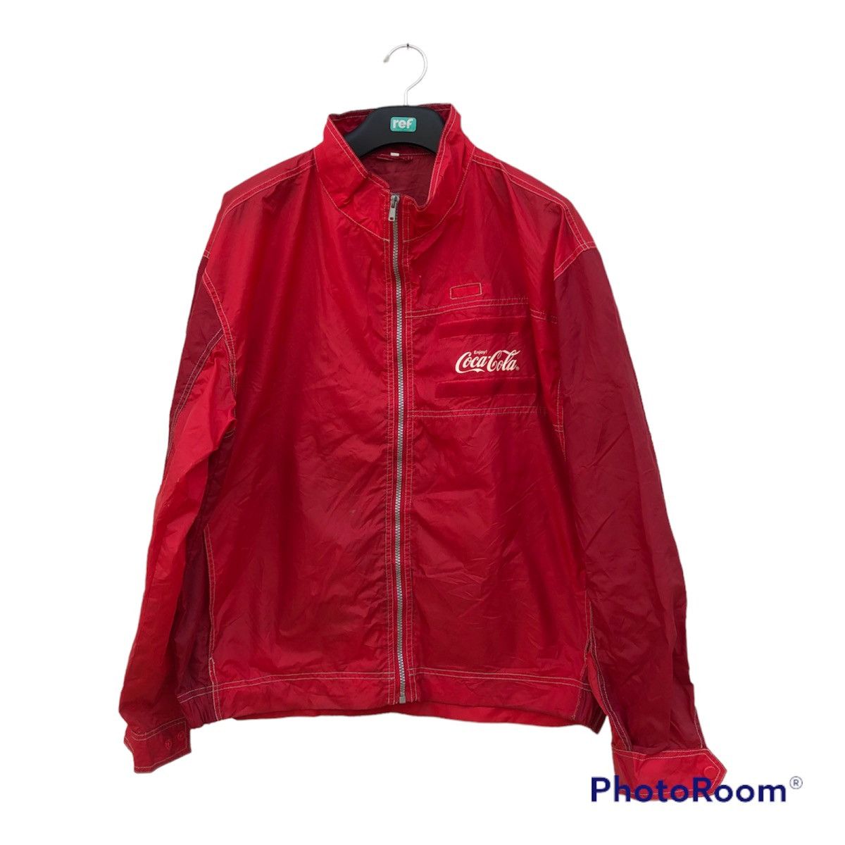 Coca Cola Coca Cola Enjoy Windbreaker Coach’s Jacket Size US L / EU 52-54 / 3 - 1 Thumbnail