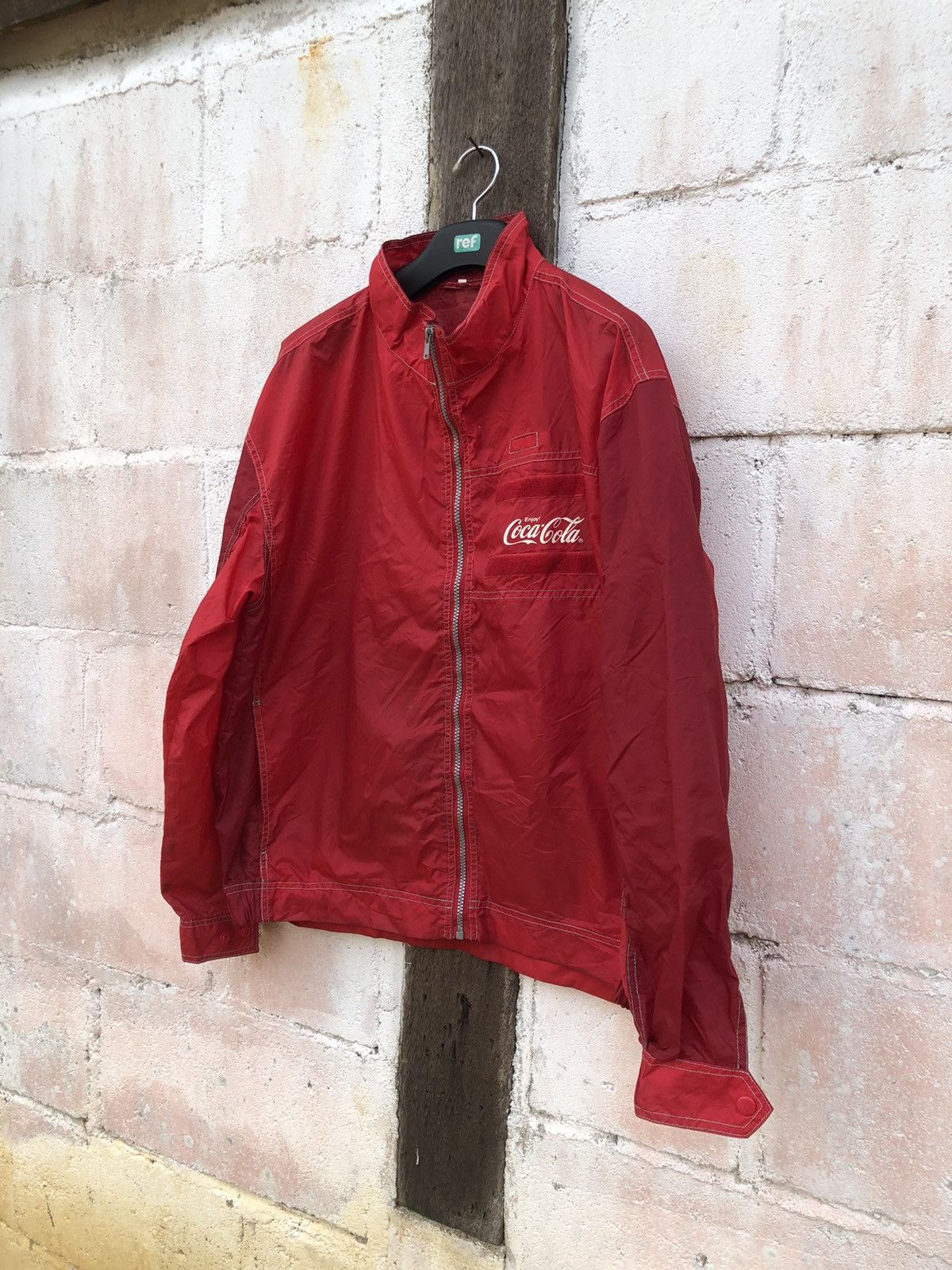 Coca Cola Coca Cola Enjoy Windbreaker Coach’s Jacket Size US L / EU 52-54 / 3 - 3 Thumbnail