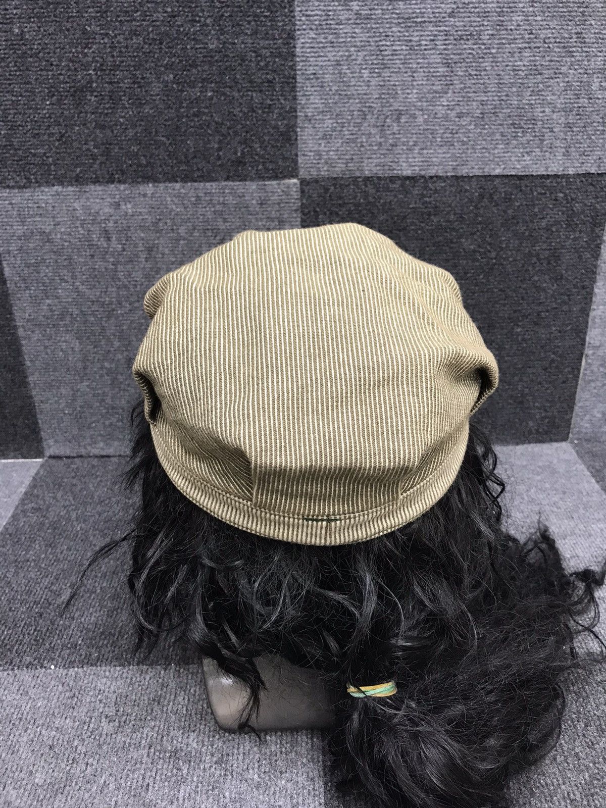 Japanese Brand FPeace Japn Hickory Short Mechanic Cap Size ONE SIZE - 3 Thumbnail