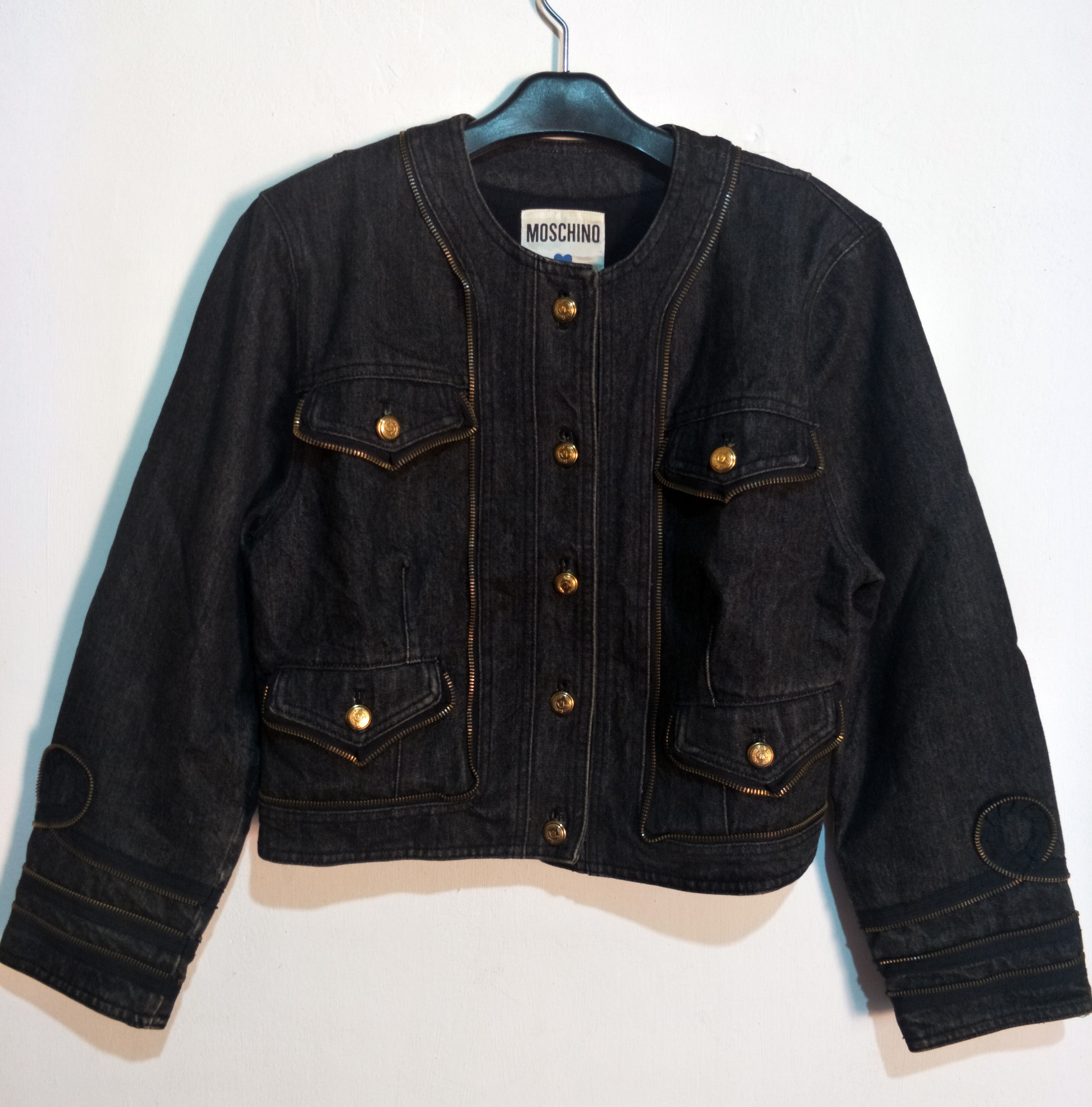 Moschino Moschino Denim Jackets Size US M / EU 48-50 / 2 - 1 Thumbnail