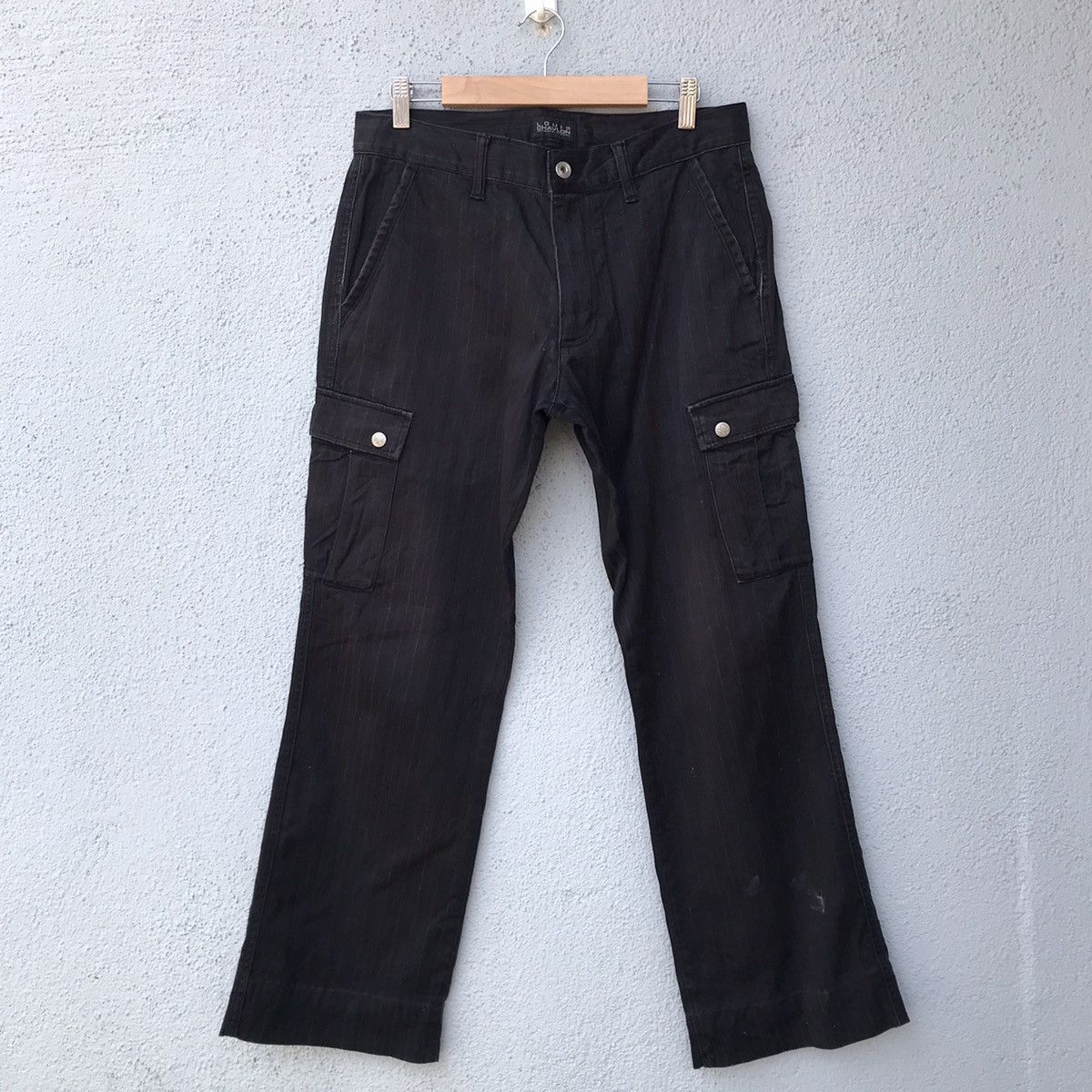 Japanese Brand Louis Chavlon Stripe Line Trousers Cargo Pants Size US 32 / EU 48 - 1 Thumbnail