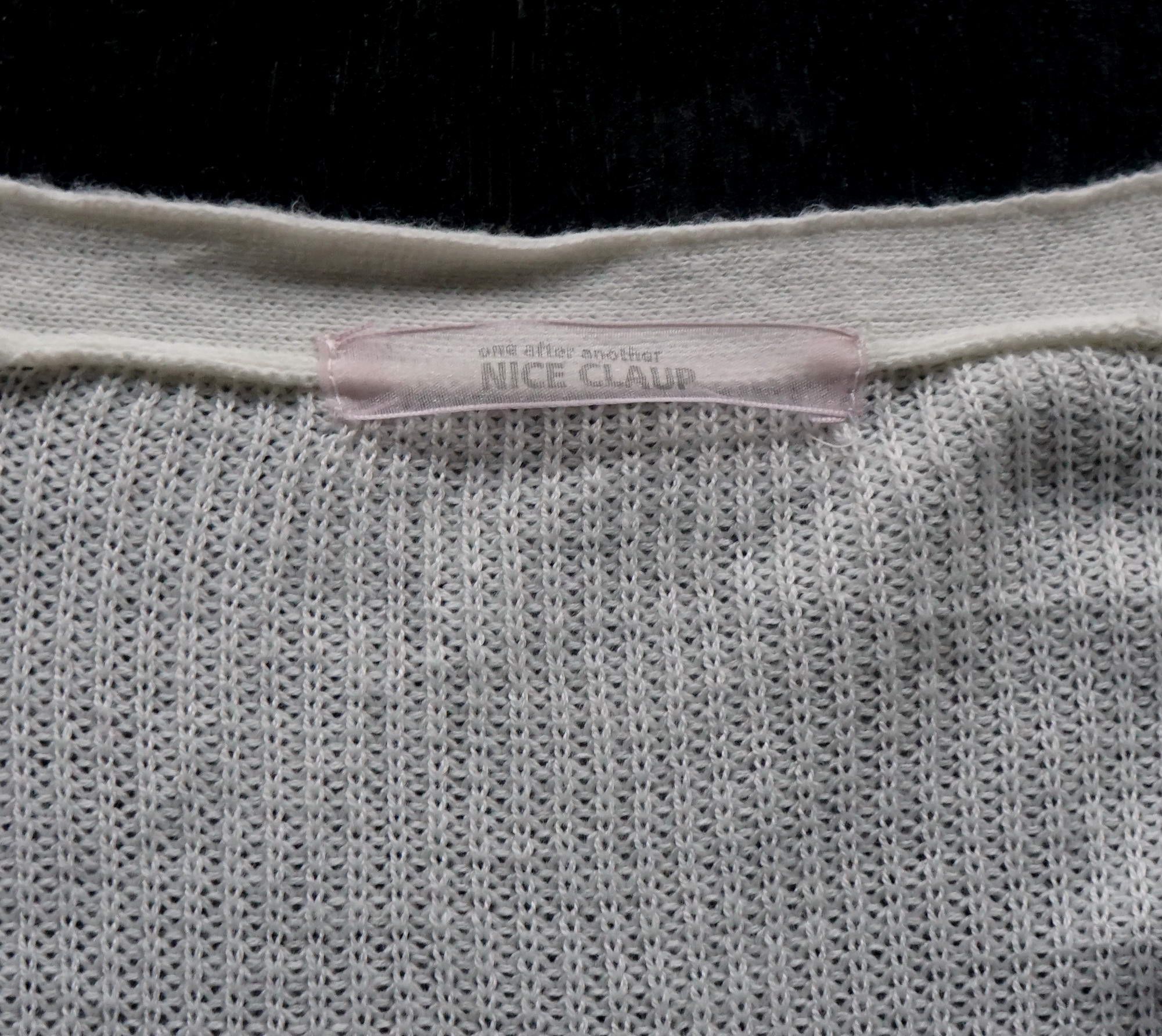 Japanese Brand NICE CLAUP Long Cardigan Size M / US 6-8 / IT 42-44 - 7 Thumbnail