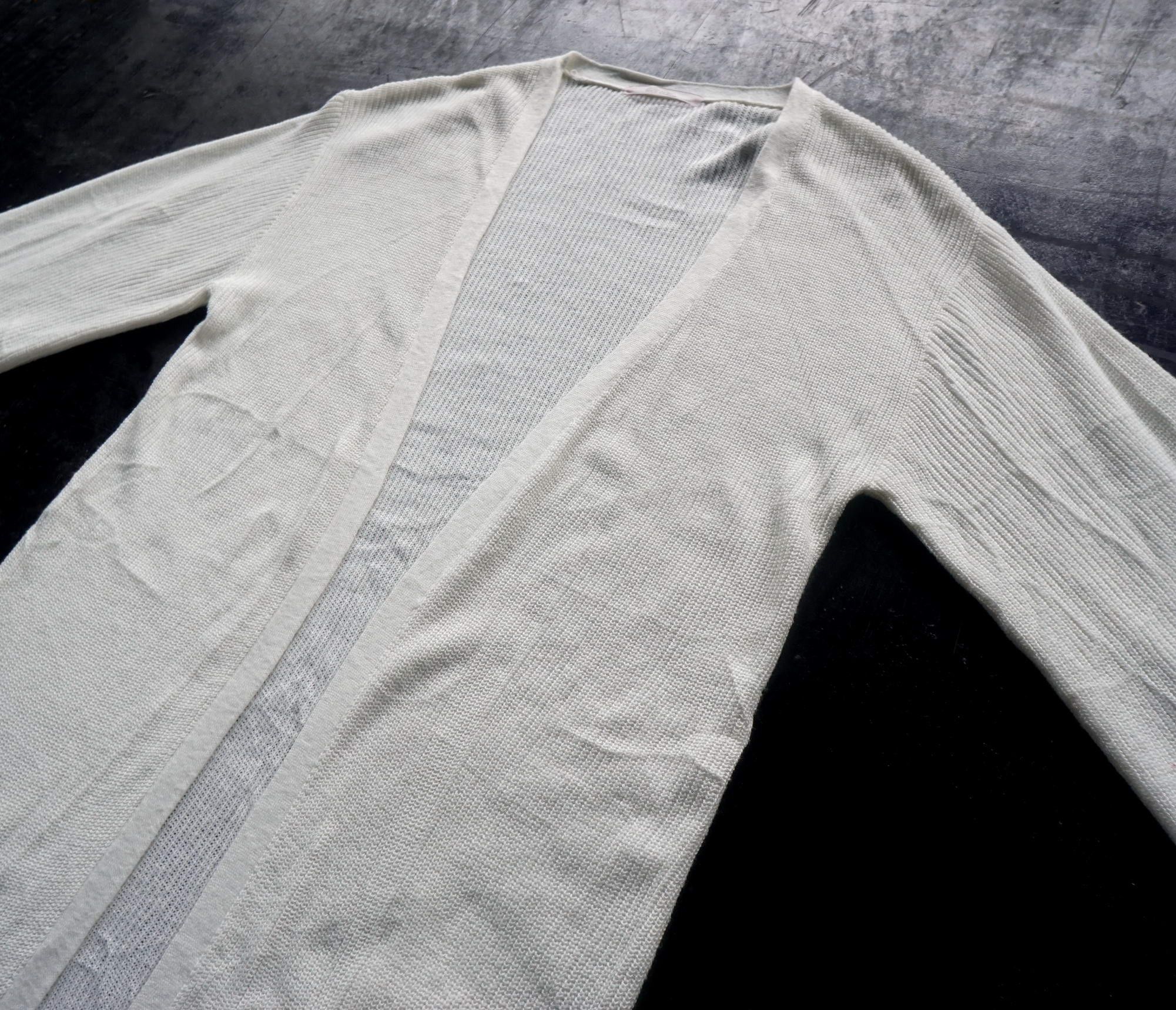 Japanese Brand NICE CLAUP Long Cardigan Size M / US 6-8 / IT 42-44 - 2 Thumbnail