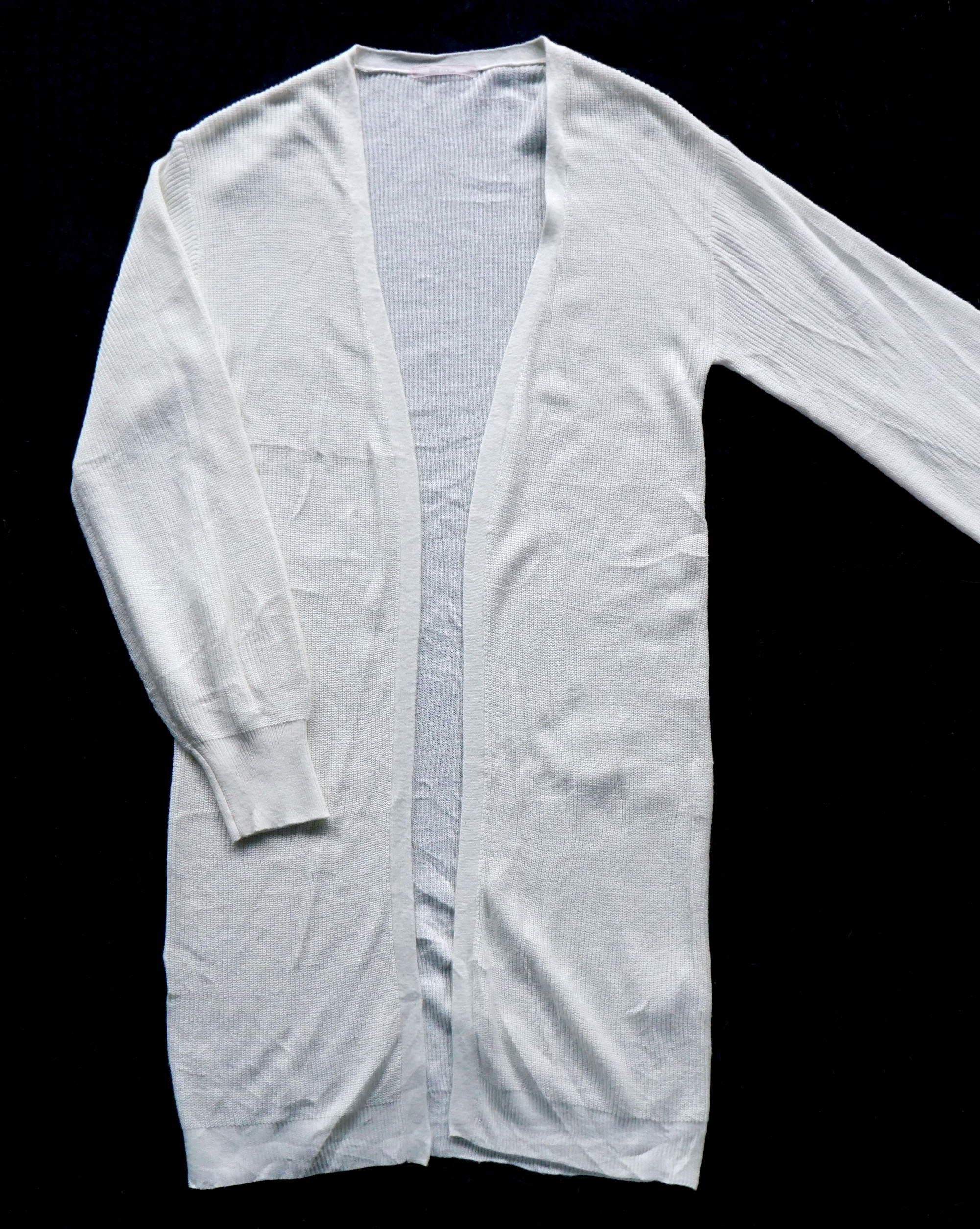 Japanese Brand NICE CLAUP Long Cardigan Size M / US 6-8 / IT 42-44 - 1 Thumbnail