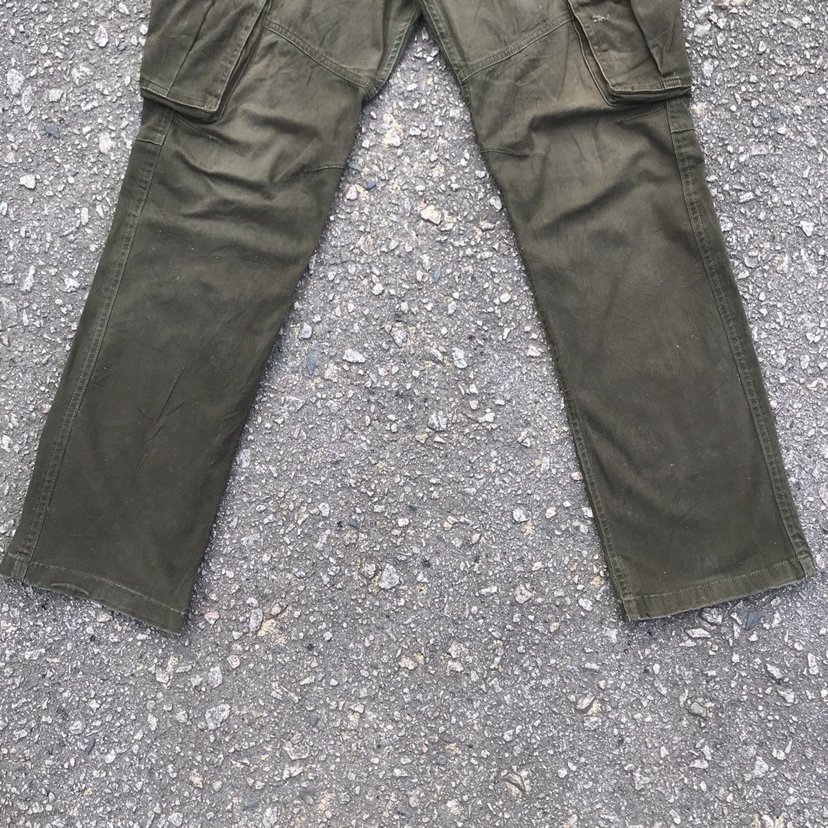 VINTAGE GERIDE FADED TACTICAL CARGO PANTS Casual Pants