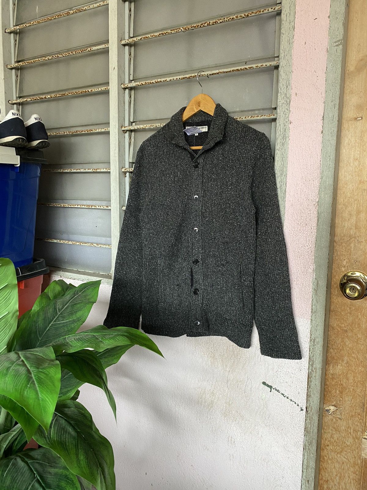Katharine Hamnett London × Vintage Katharine Hamnett London Knit Sweater Size L / US 10 / IT 46 - 1 Thumbnail