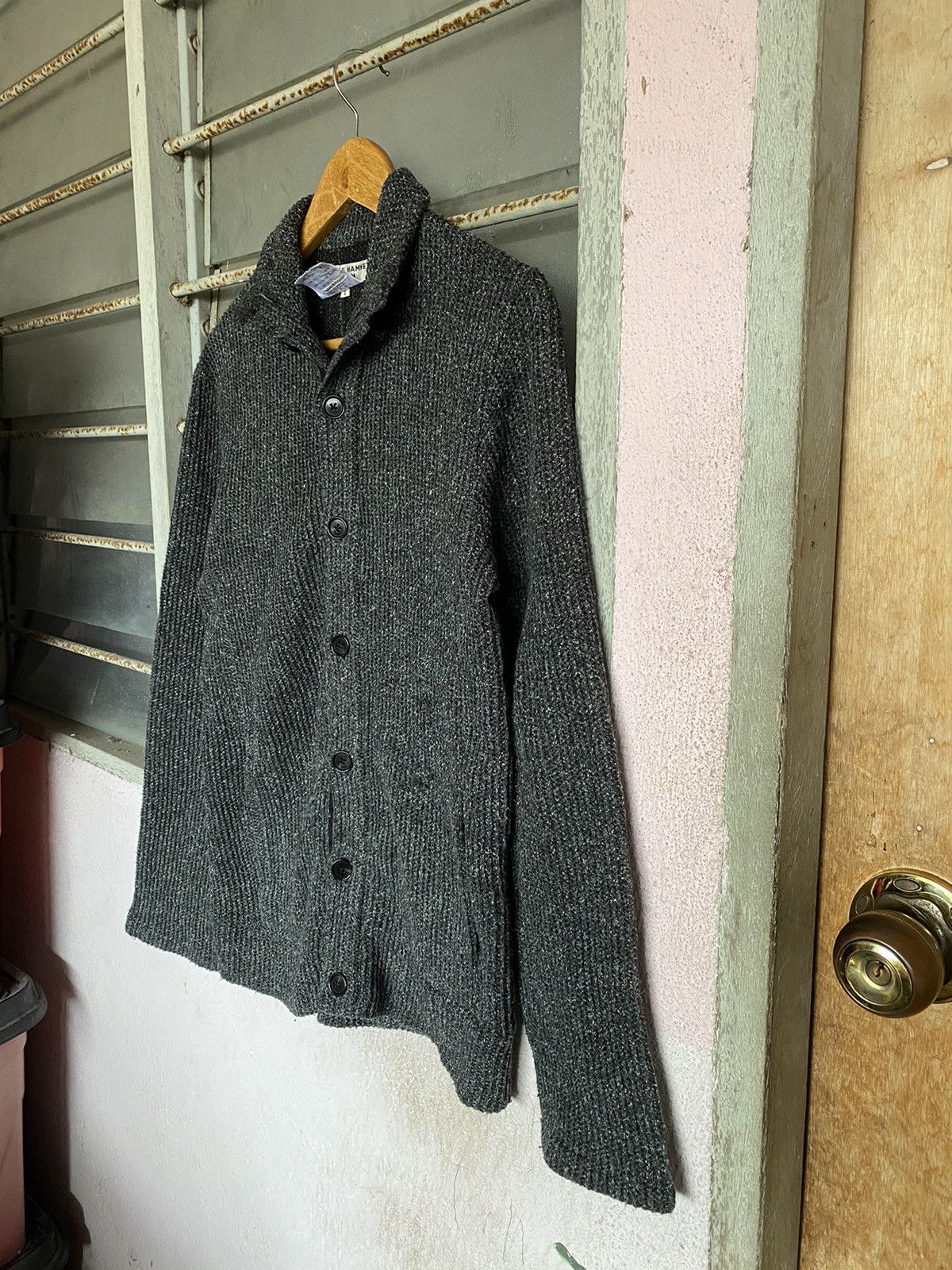 Katharine Hamnett London × Vintage Katharine Hamnett London Knit Sweater Size L / US 10 / IT 46 - 4 Thumbnail