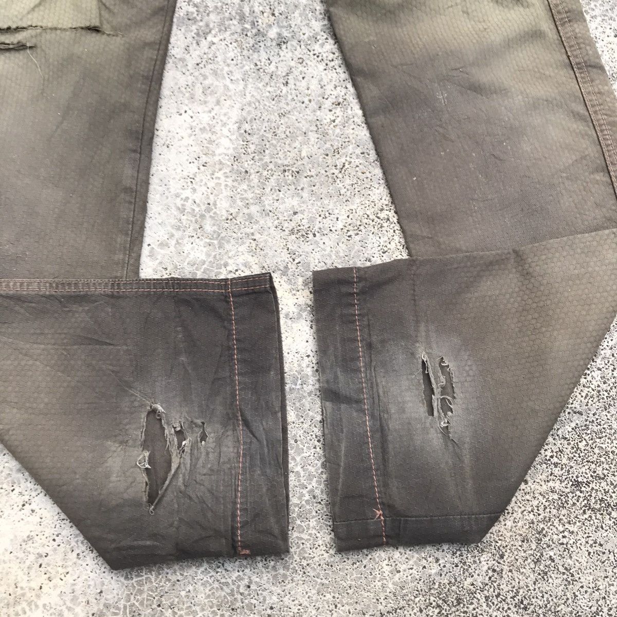 Japanese Brand Vintage Edwin 505 Khaki 3D Front Pocket Tactical Cargo Pants Size US 30 / EU 46 - 7 Thumbnail