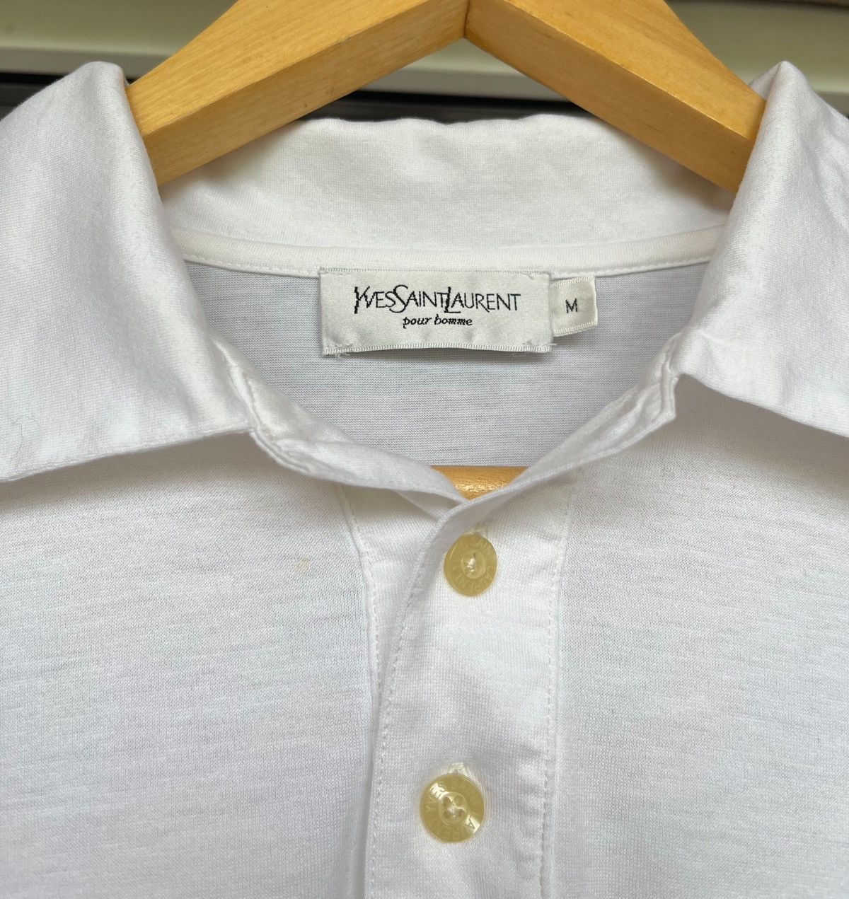 Yves Saint Laurent YSL Polo Shirt Size US M / EU 48-50 / 2 - 9 Thumbnail
