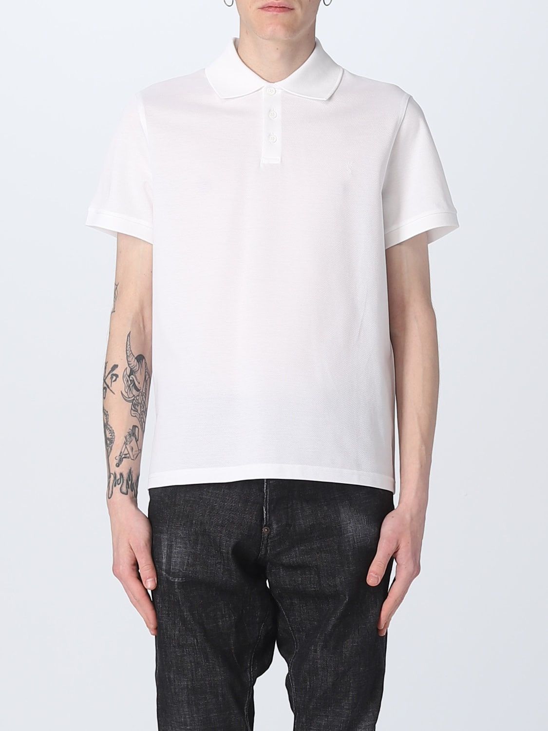 Yves Saint Laurent YSL Polo Shirt Size US M / EU 48-50 / 2 - 1 Thumbnail