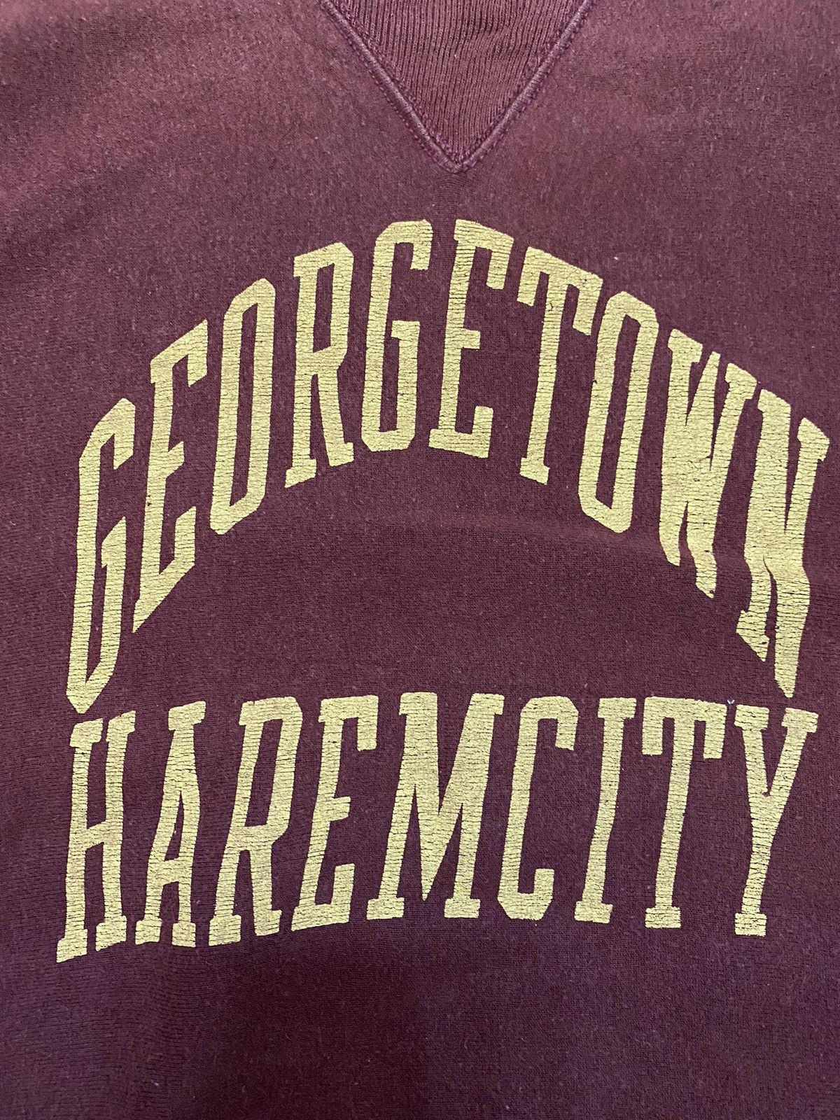 Japanese Brand × Vintage Vintage Kriff Mayer Georgetown Reverse Weave Sweatshirt Size US M / EU 48-50 / 2 - 6 Thumbnail
