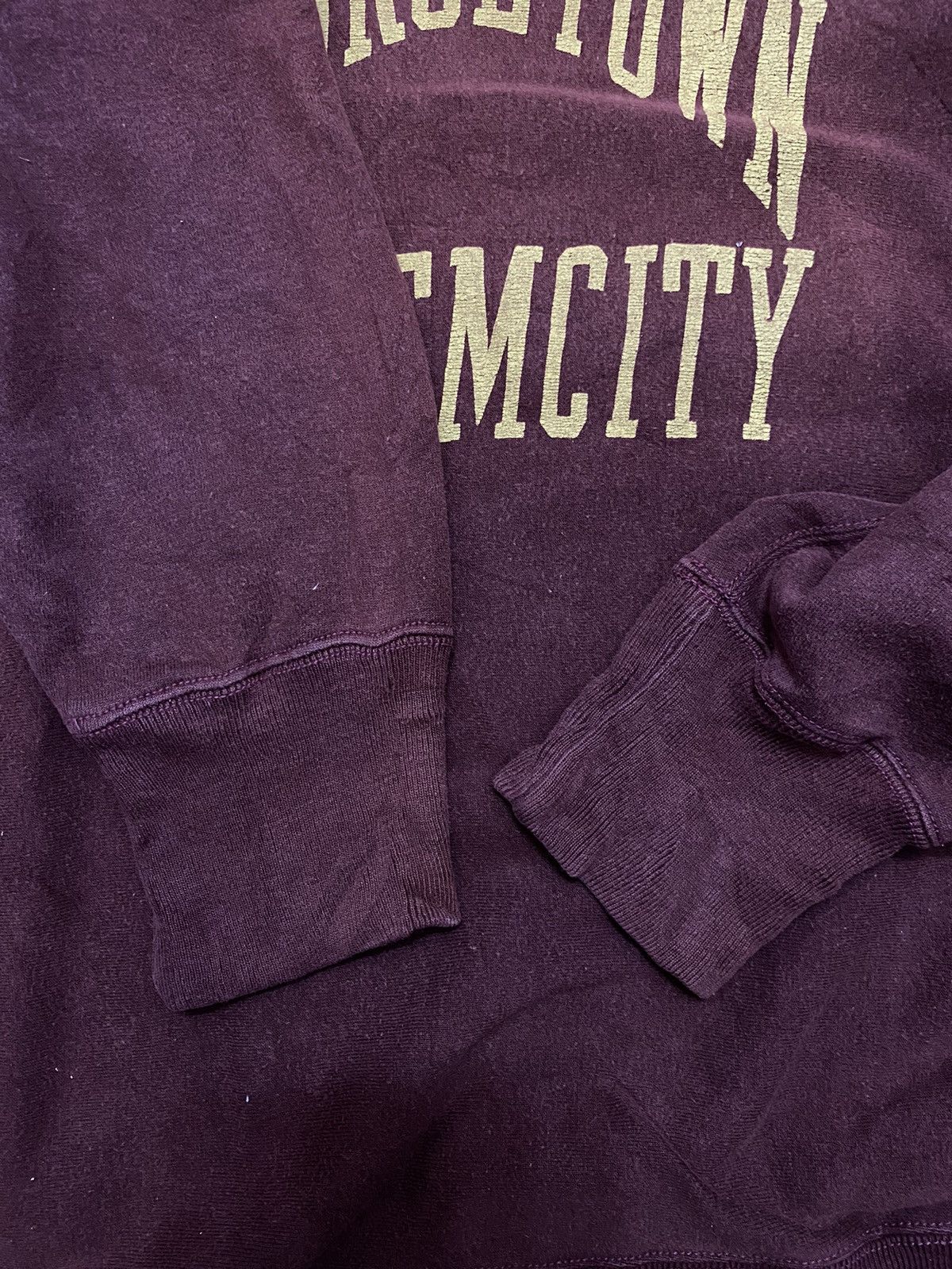 Japanese Brand × Vintage Vintage Kriff Mayer Georgetown Reverse Weave Sweatshirt Size US M / EU 48-50 / 2 - 7 Thumbnail