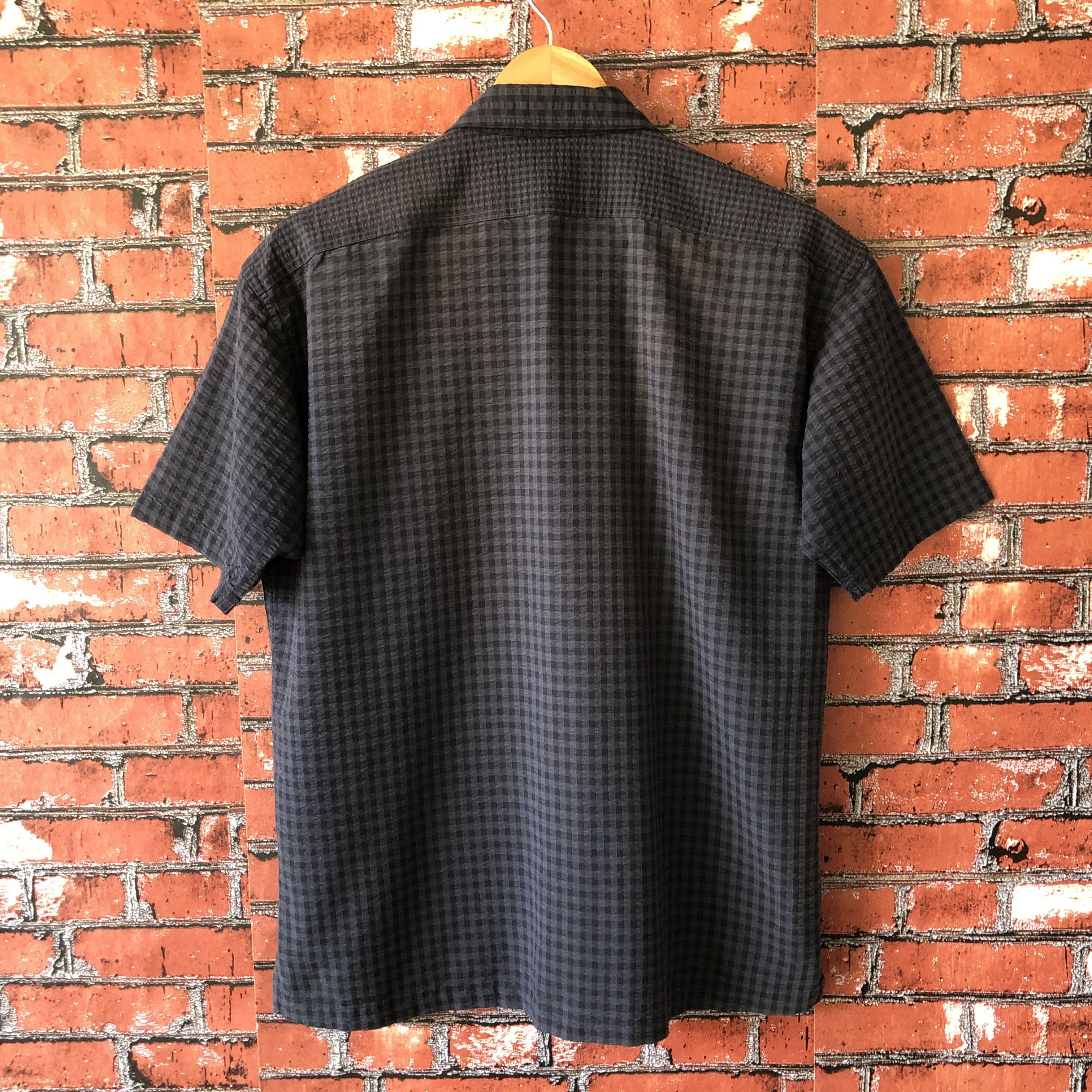 JW Anderson J W Anderson x Uniqlo Grey Plaid Check Button Up Shirt S Size US S / EU 44-46 / 1 - 2 Thumbnail