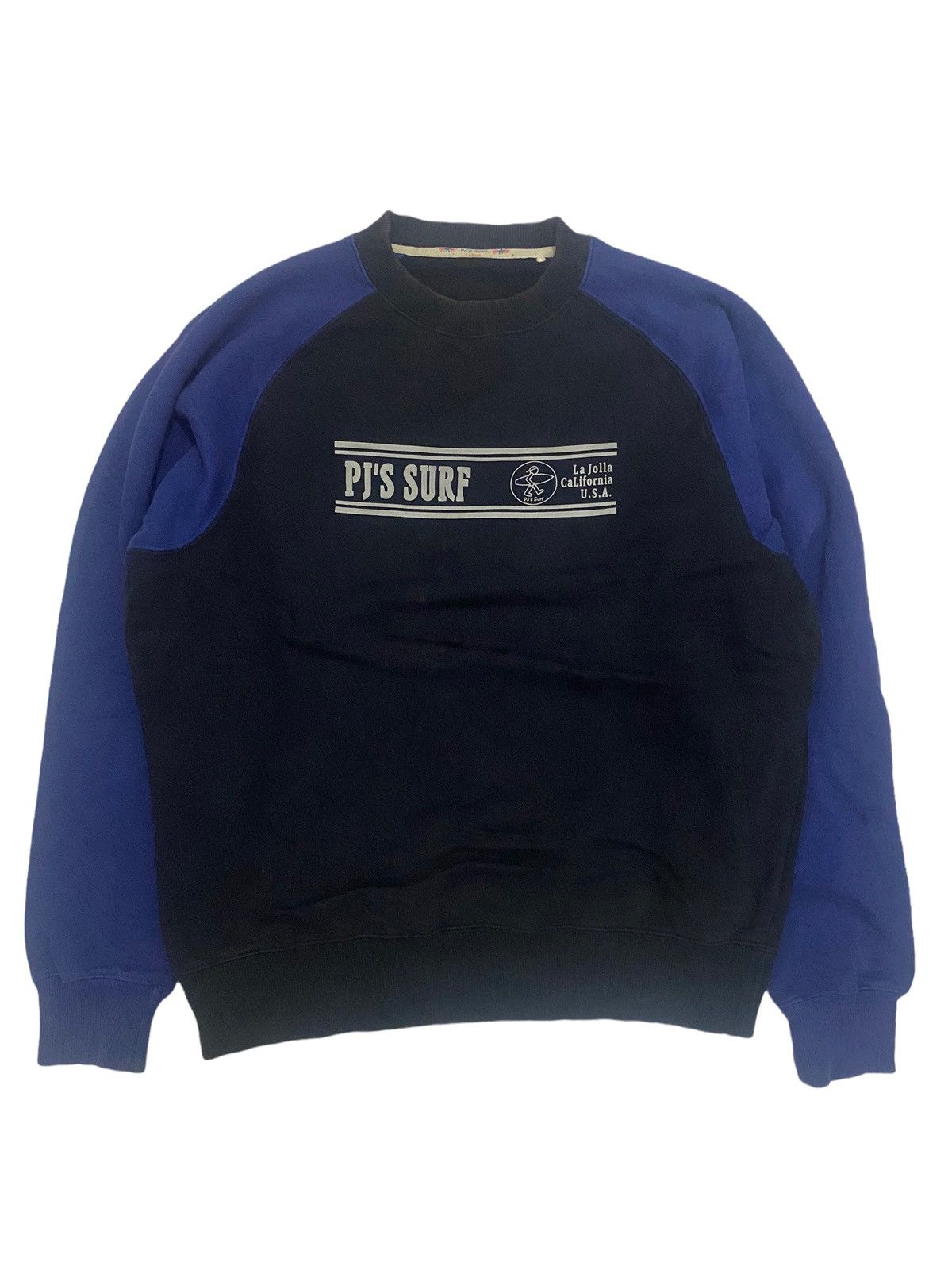 Japanese Brand × Vintage Pj’s Surf Center Logo Sweatshirt Size US L / EU 52-54 / 3 - 1 Thumbnail