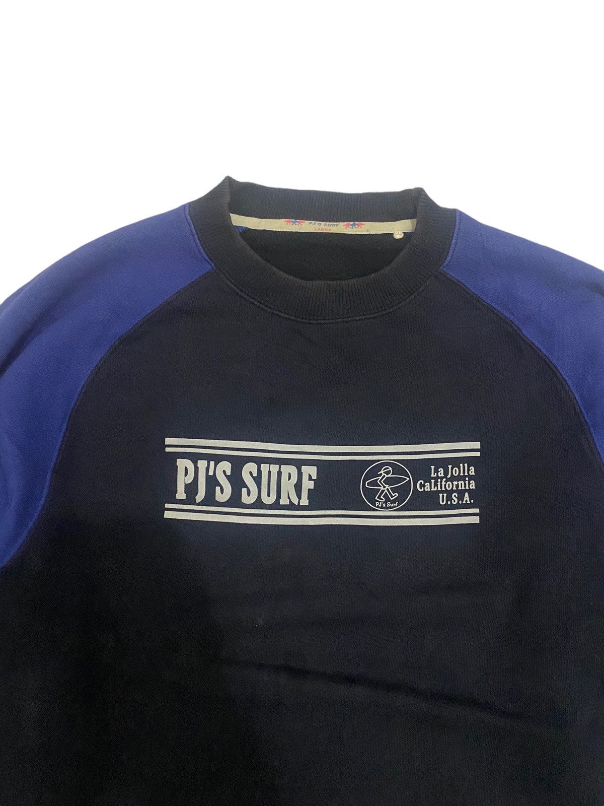 Japanese Brand × Vintage Pj’s Surf Center Logo Sweatshirt Size US L / EU 52-54 / 3 - 4 Thumbnail