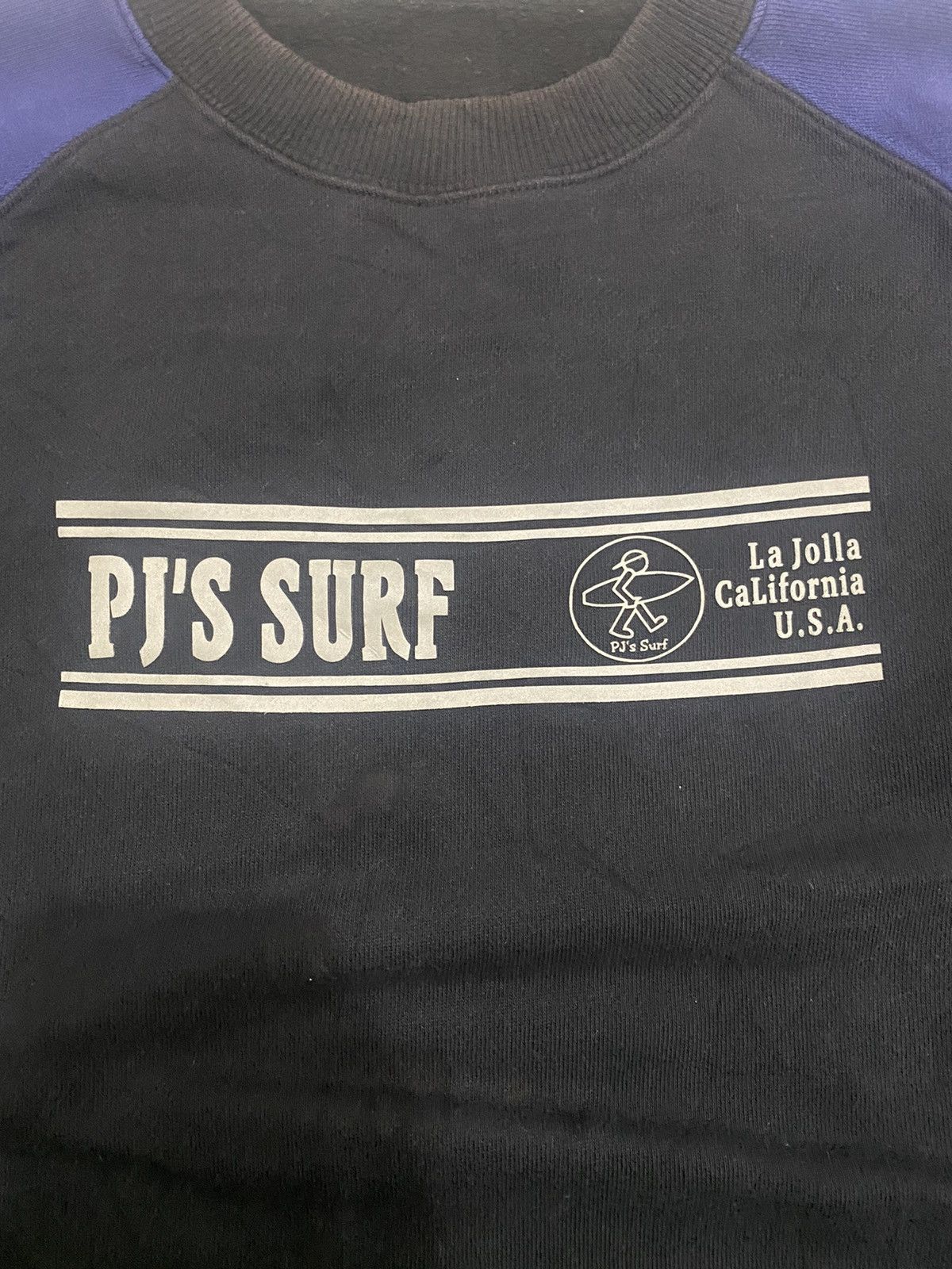 Japanese Brand × Vintage Pj’s Surf Center Logo Sweatshirt Size US L / EU 52-54 / 3 - 6 Thumbnail