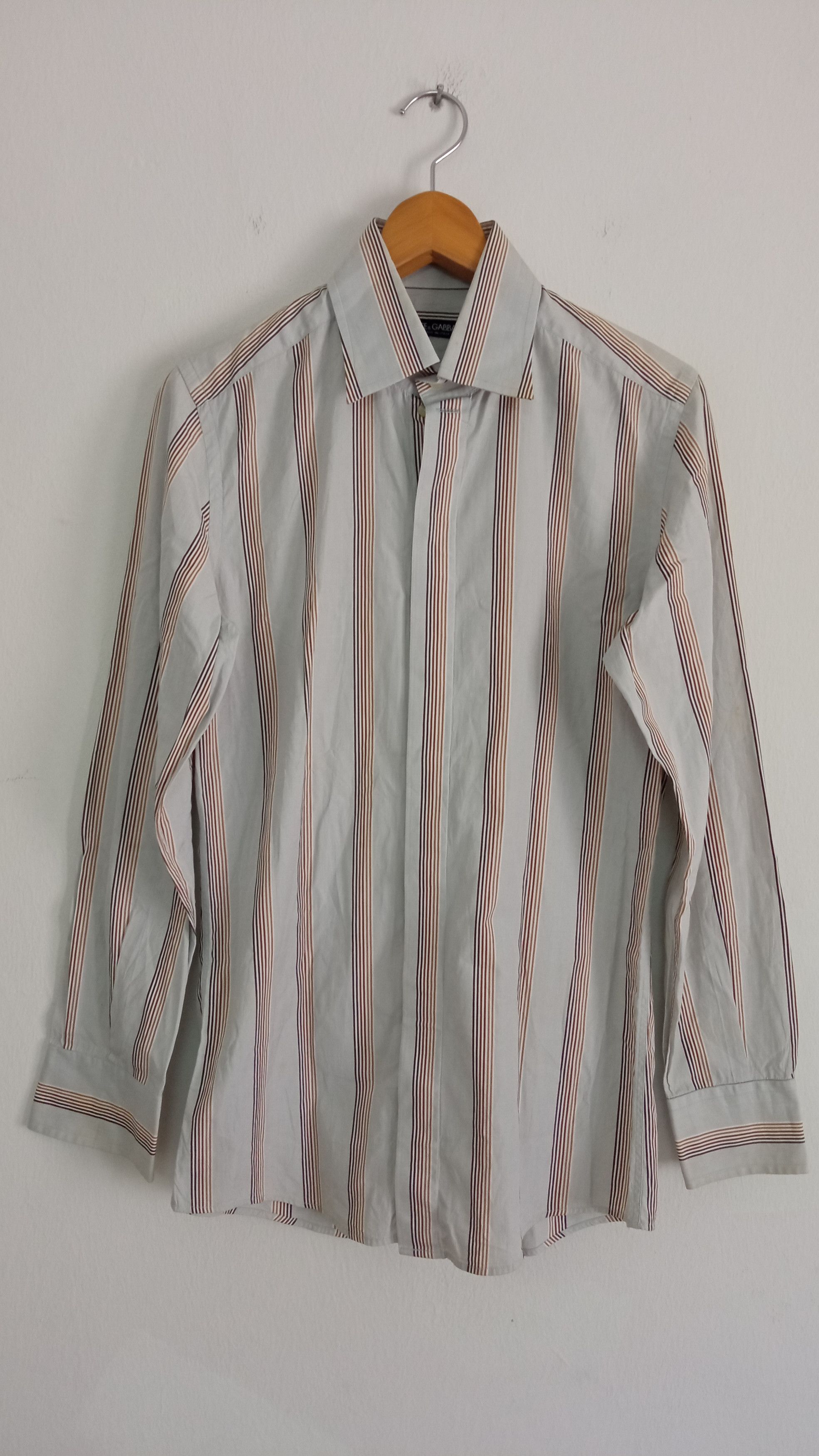 Dolce & Gabbana 🔥🔥D&G Dolce & Gabbana Striped Shirt Size US S / EU 44-46 / 1 - 1 Thumbnail