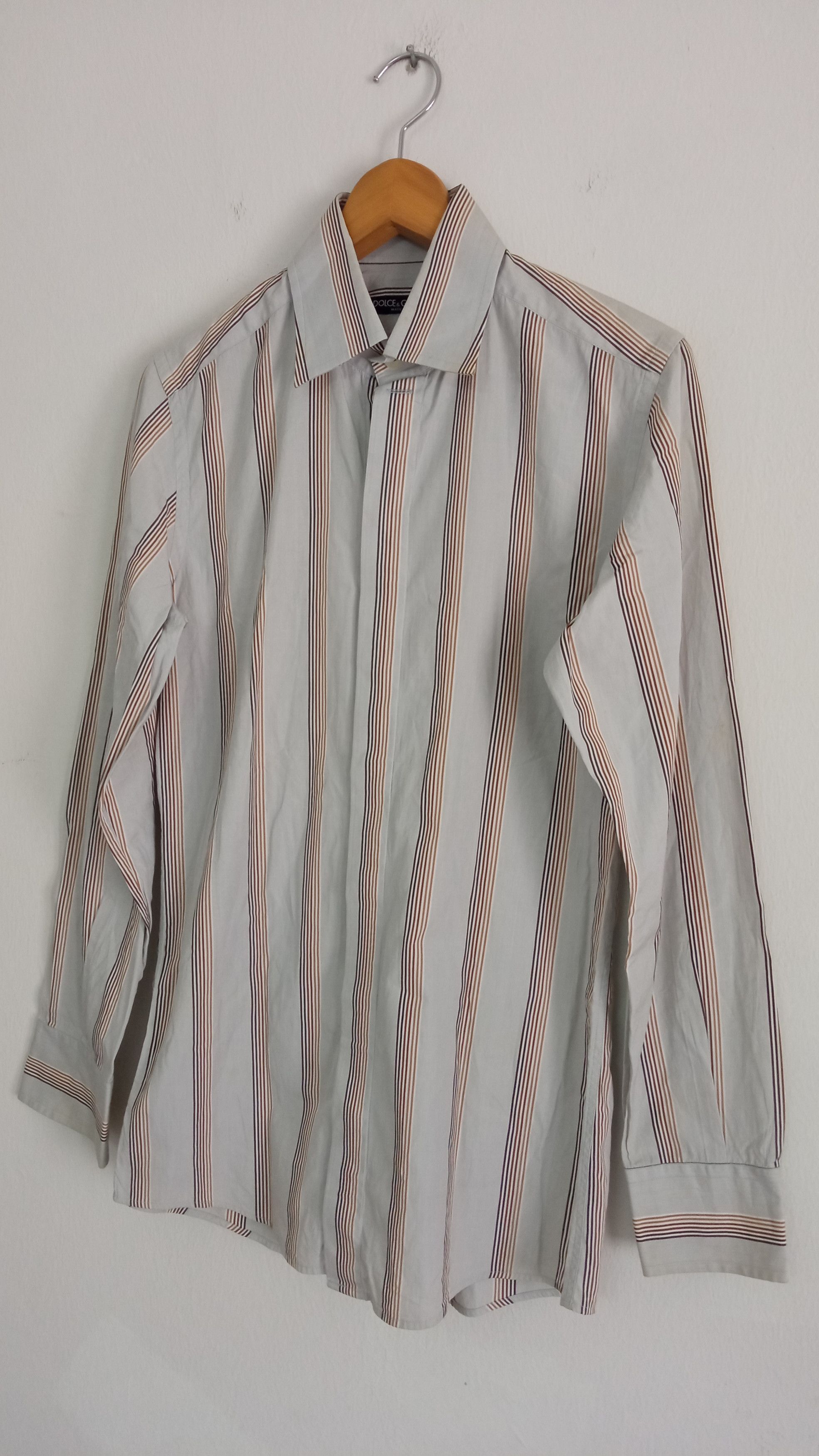 Dolce & Gabbana 🔥🔥D&G Dolce & Gabbana Striped Shirt Size US S / EU 44-46 / 1 - 3 Thumbnail