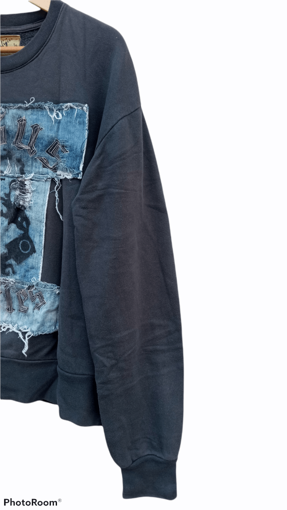 Japanese Brand × Vintage 🔥🔥Religion Cycle Jesus Christ Patchwork Sweatshirt Size US L / EU 52-54 / 3 - 6 Thumbnail