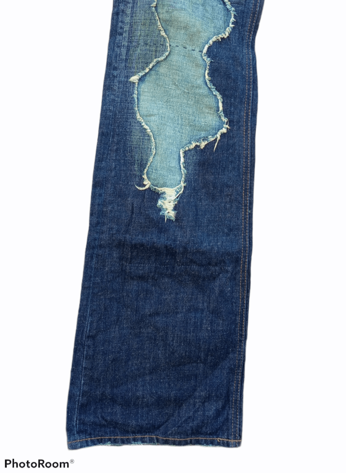 Japanese Brand × Vintage 🔥🔥Bonds & Peace Patchwork Distressed Jeans Denim Size US 31 - 8 Thumbnail