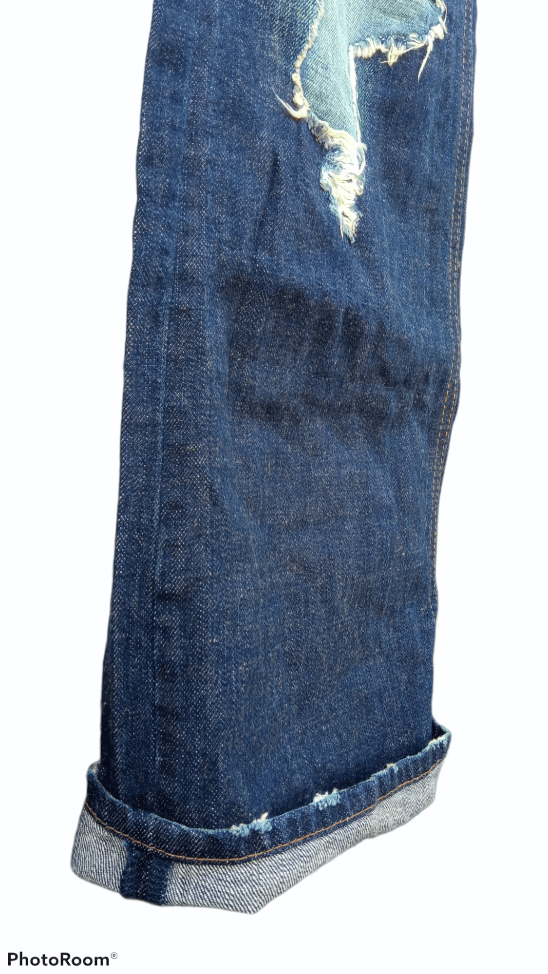 Japanese Brand × Vintage 🔥🔥Bonds & Peace Patchwork Distressed Jeans Denim Size US 31 - 9 Thumbnail