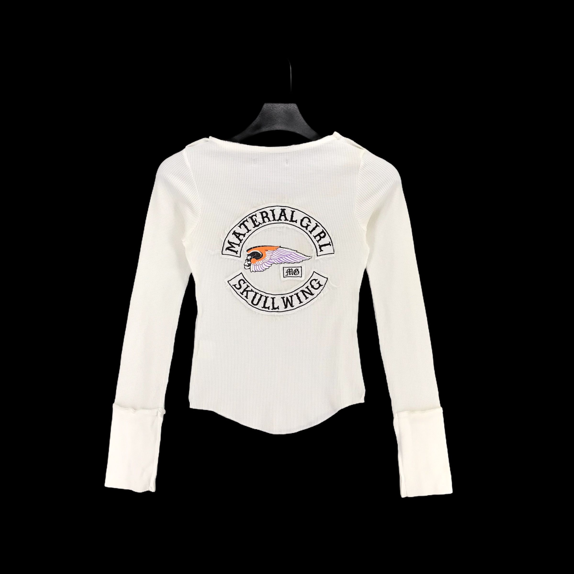 Japanese Brand Dead Drive Flying Skull Big Logo Long Sleeve Tees #2356-92 Size ONE SIZE - 1 Thumbnail
