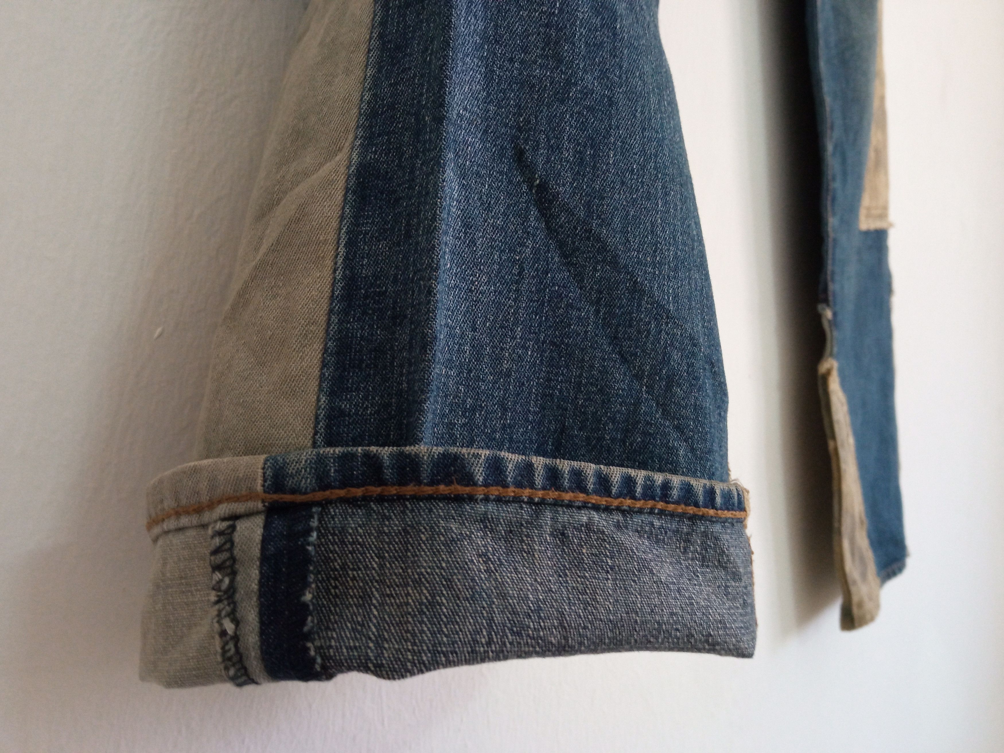 Japanese Brand × PPFM 🔥🔥PPFM Patchwork Distressed Jeans Denim Size US 31 - 9 Thumbnail